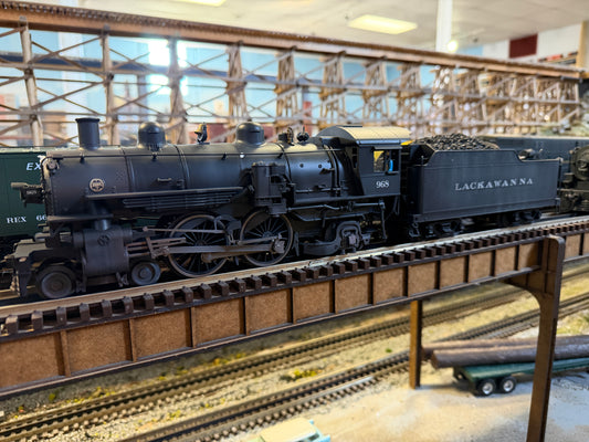 Lionel 2531900L  - Legacy - A6 Atlantic Steam Locomotive "Lackawanna" #968 - Custom by Harry Hieke