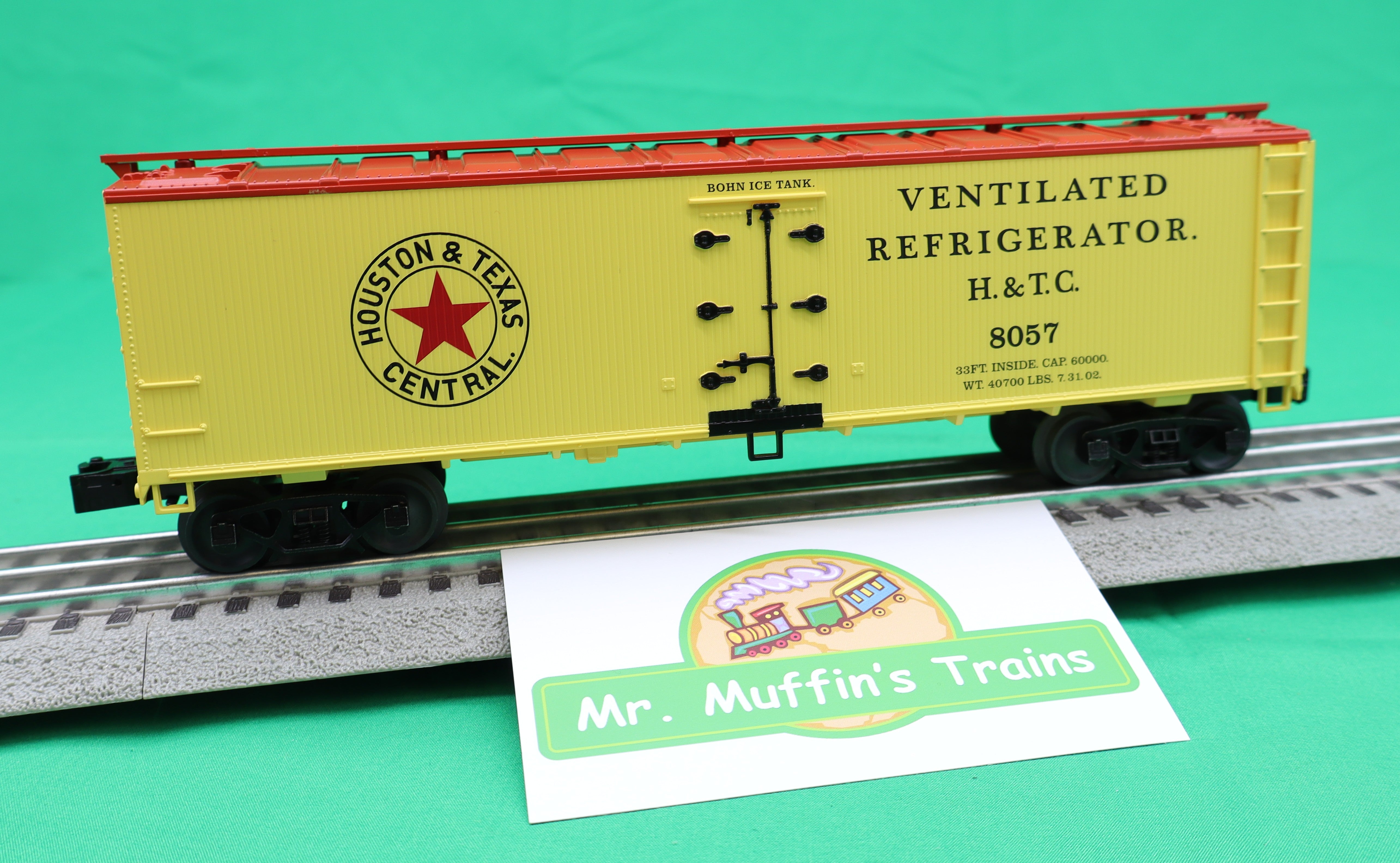 Lionel 2642031 - Woodside Reefer Car "Houston & Texas Central" #8051