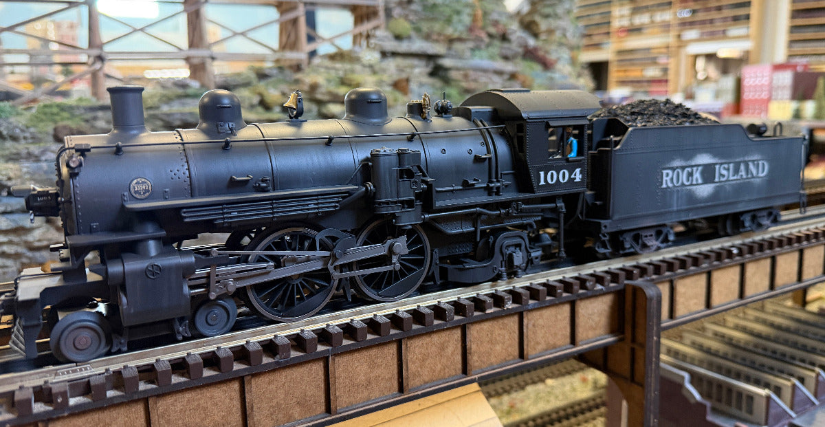 Lionel 2531900RI  - Legacy A6 Atlantic Steam Locomotive "Rock Island" #1004 - Custom by Harry Hieke