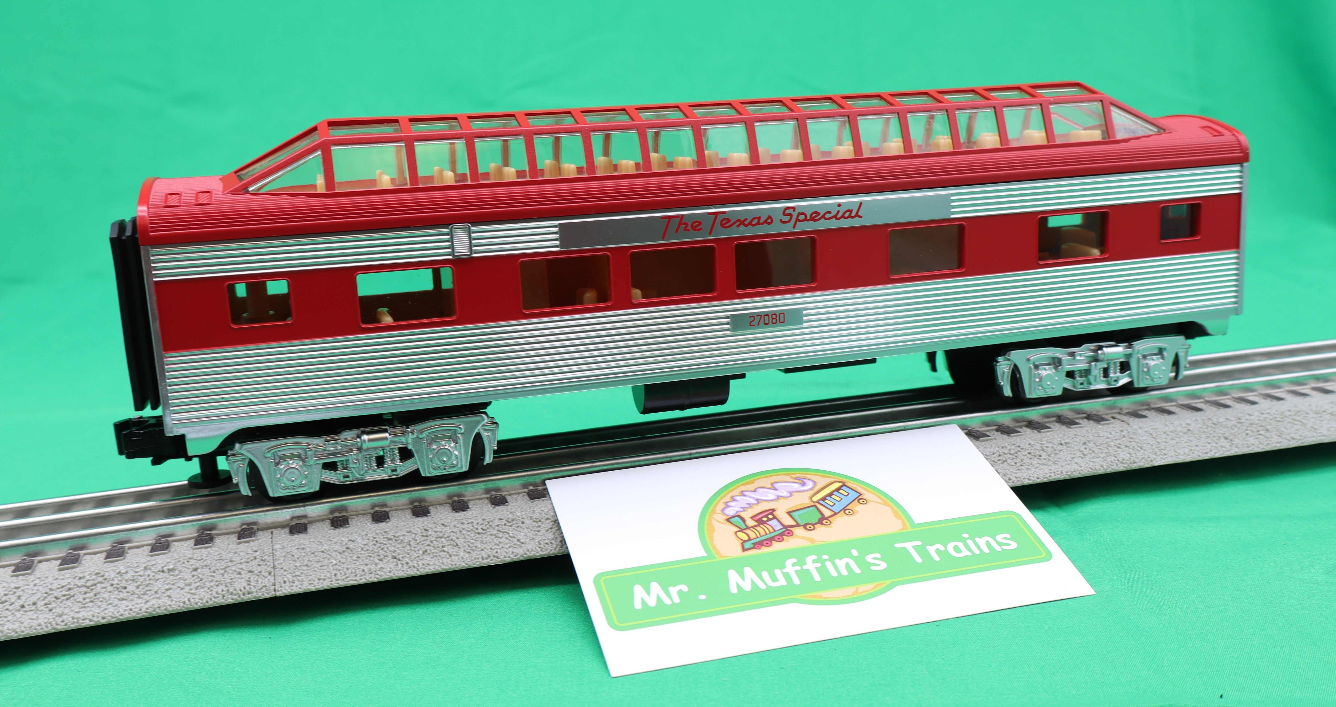 Lionel 2627080 - Full Vista Dome Passenger Car "The Texas Special"  #27080