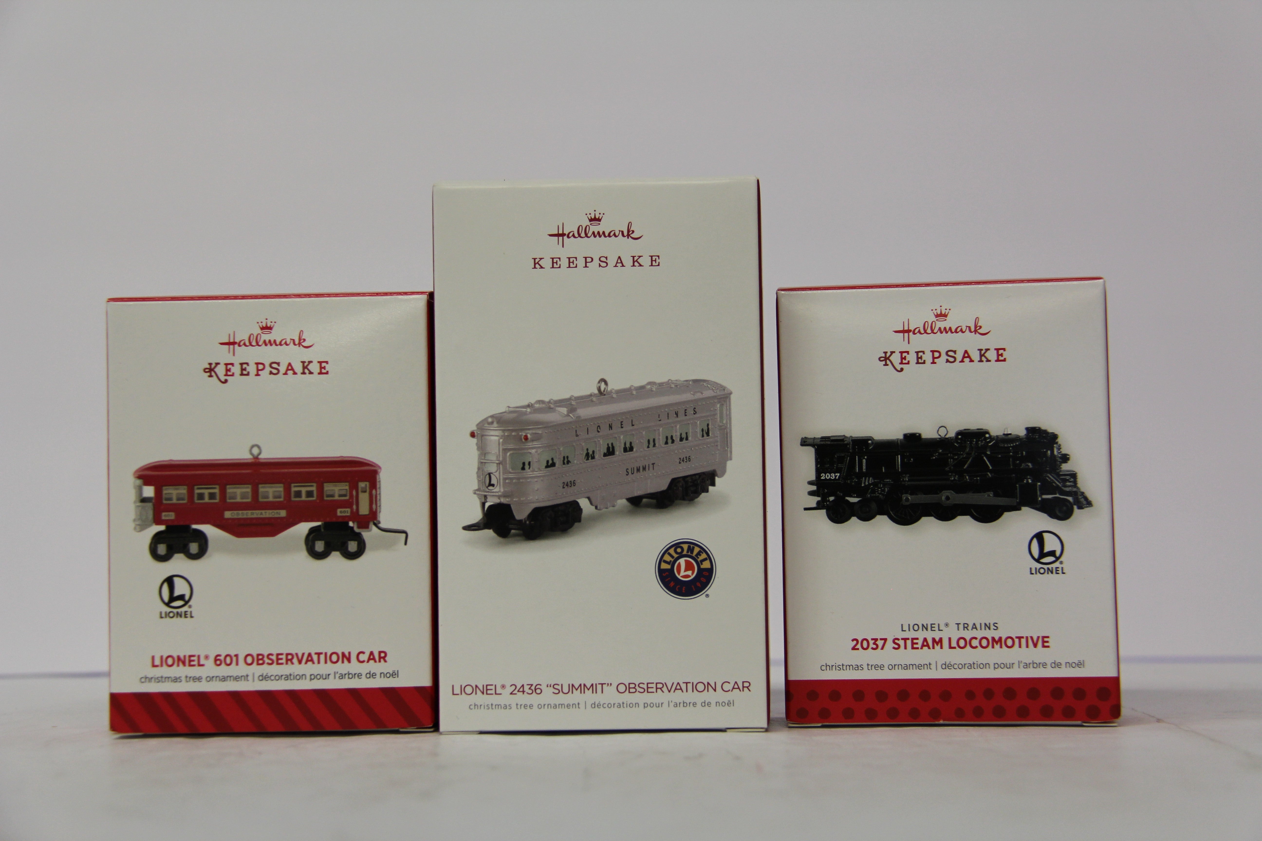 Hallmark Keepsake Set of 6 Various Ornament Lot #1-Second hand-M6810