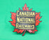 Trackside 3D #60 - 3D Printed Railroad Signs "Canadian National Railways" (Leaf)
