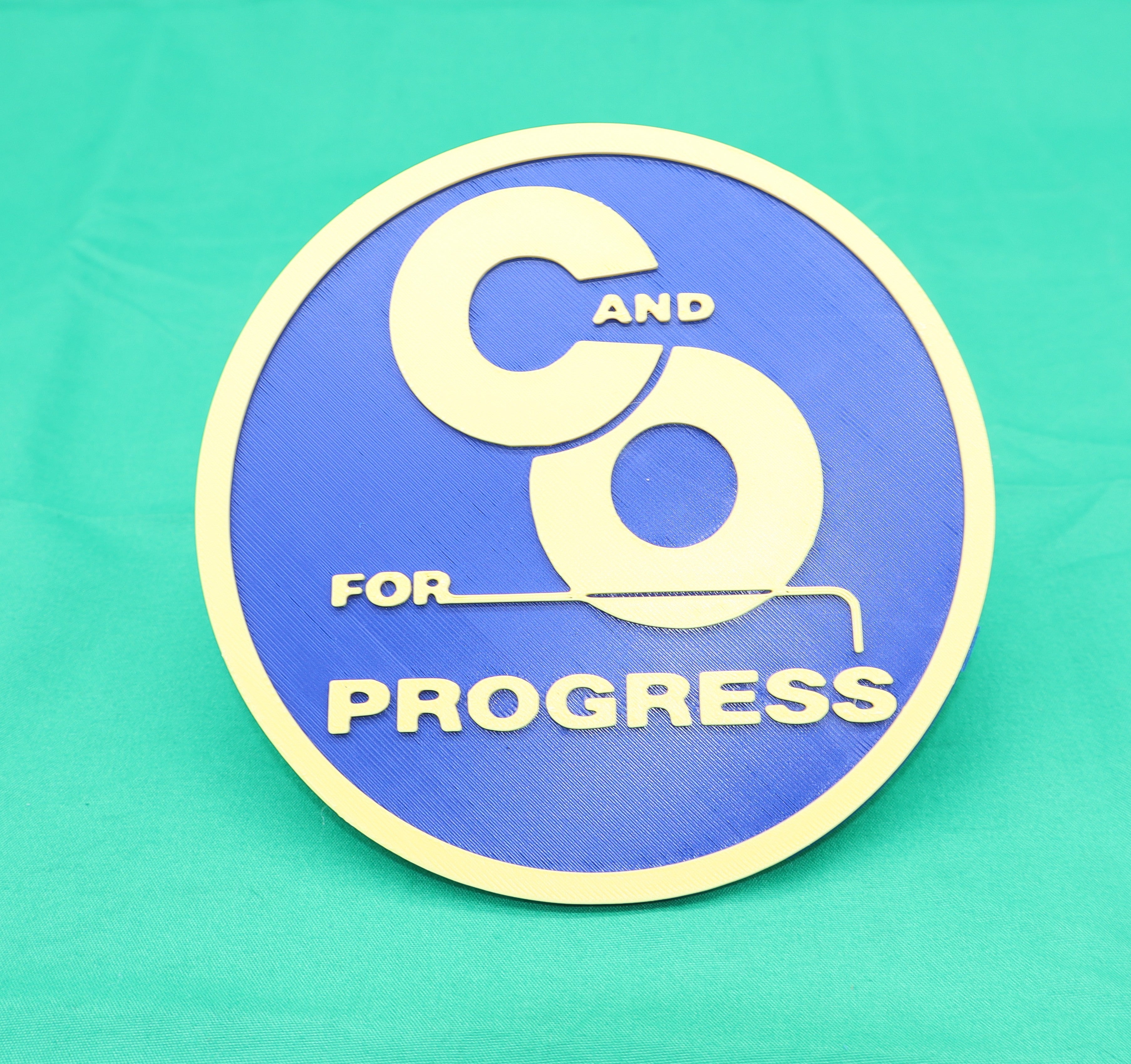 Trackside 3D #59 - 3D Printed Railroad Signs "Chesapeake & Ohio" (For Progress)