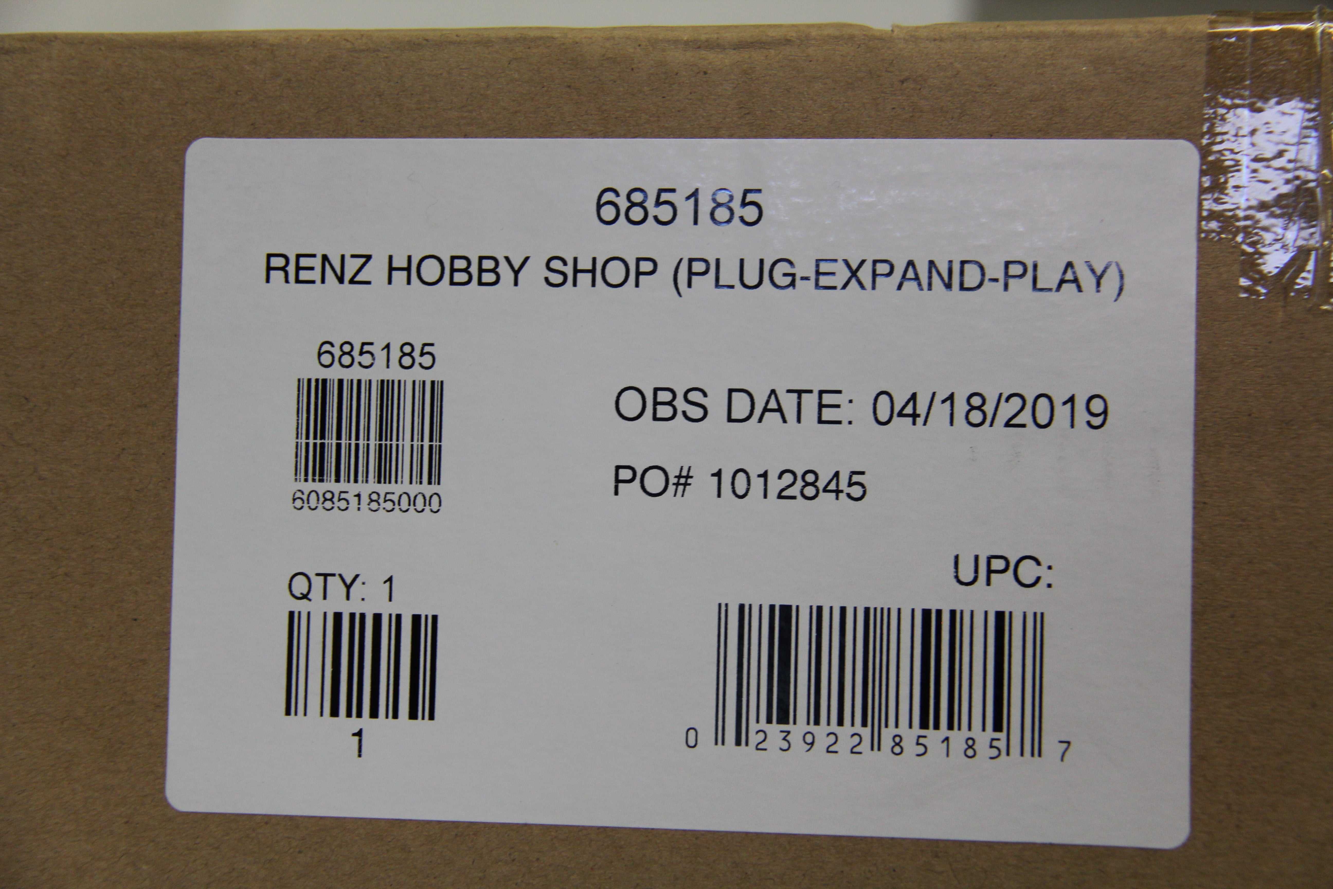 Lionel 8-85185 Renz Hobby Shop-Second hand-M5166