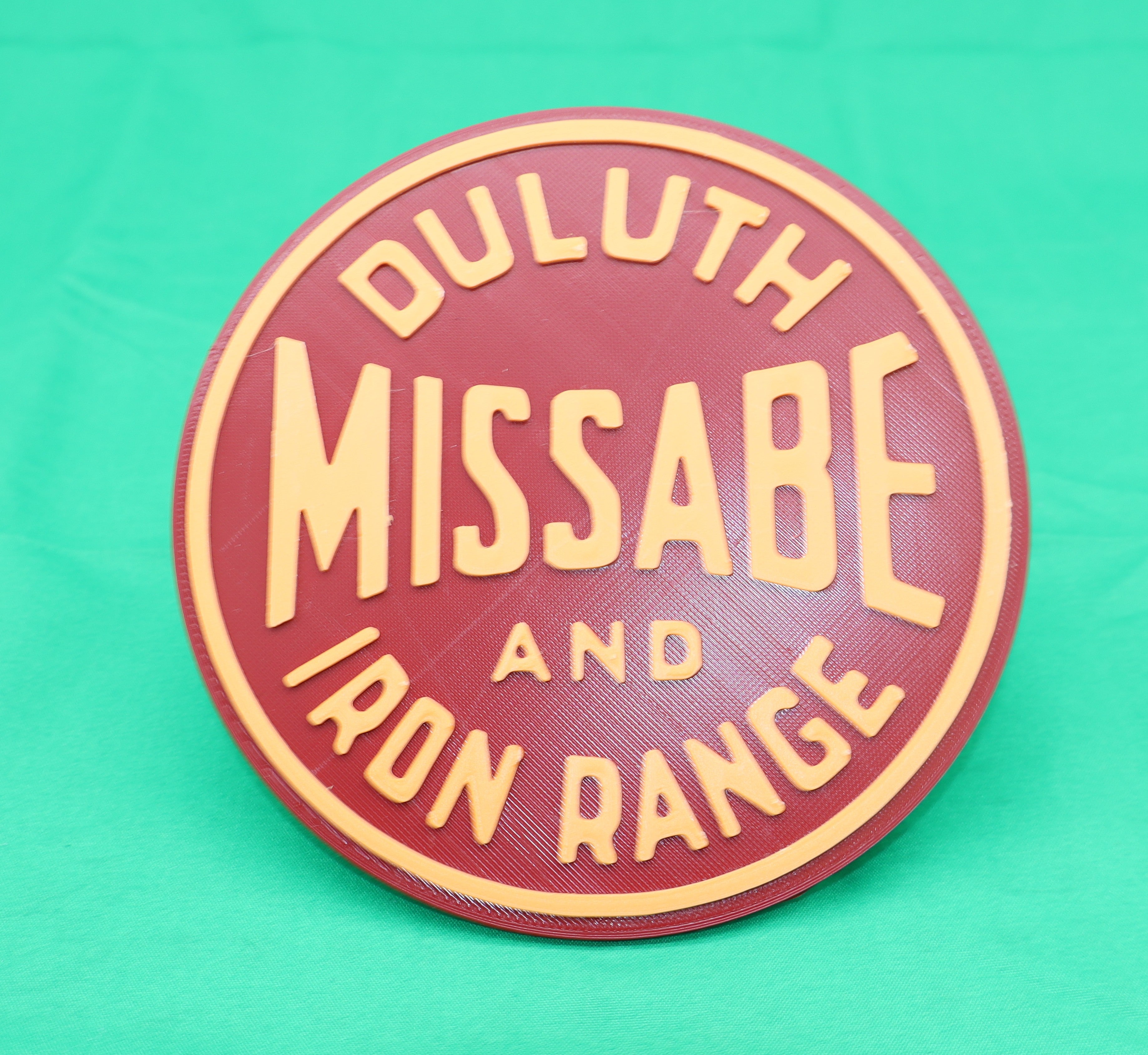 Trackside 3D #62 - 3D Printed Railroad Signs "Duluth, Missabe & Iron Range"