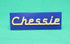 Trackside 3D #38 - 3D Printed Railroad Signs "Chessie " (art deco)