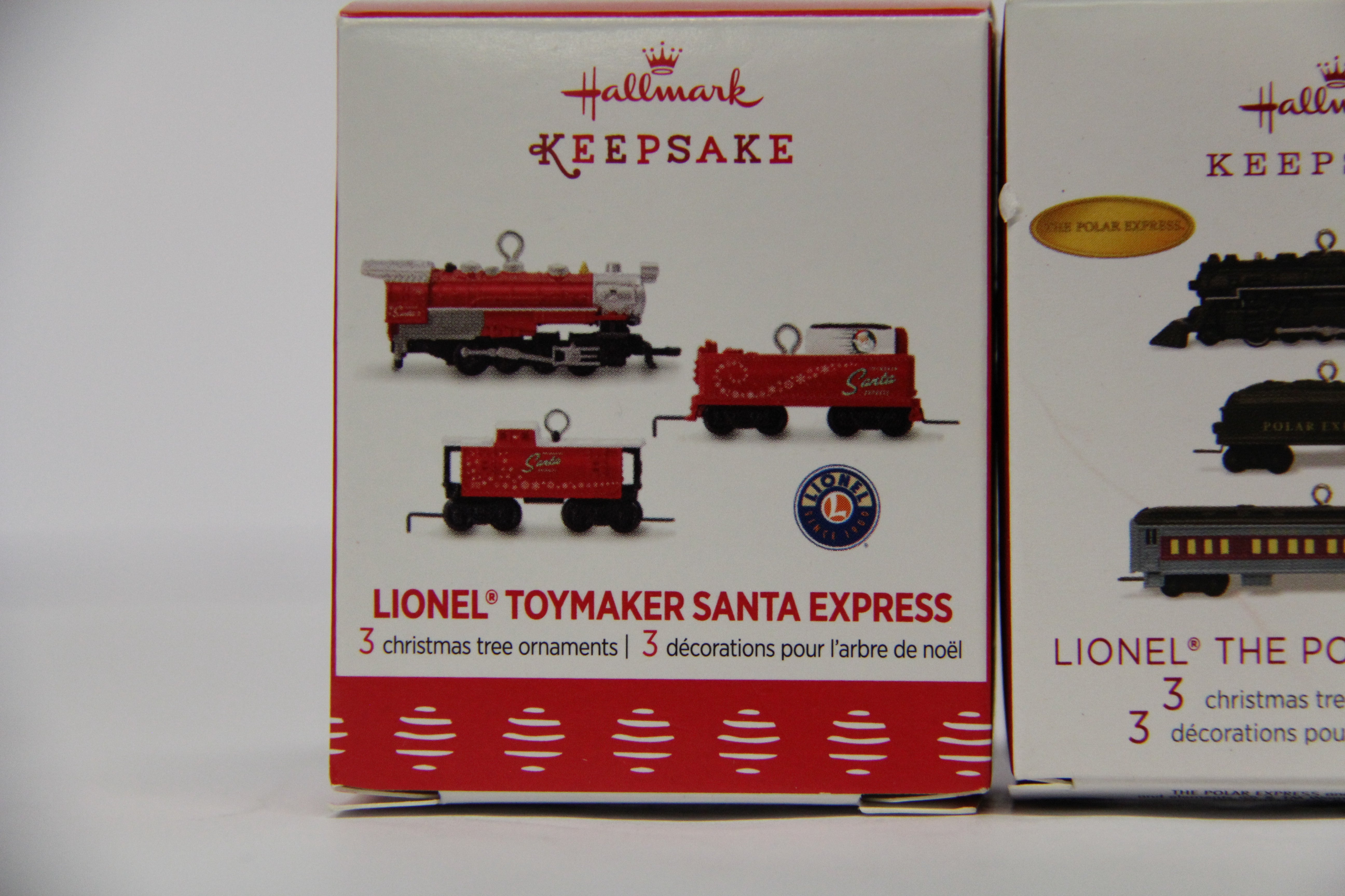 Hallmark Keepsake Set of 3 Various  Mini Ornament Lot #5-Second hand-M6814