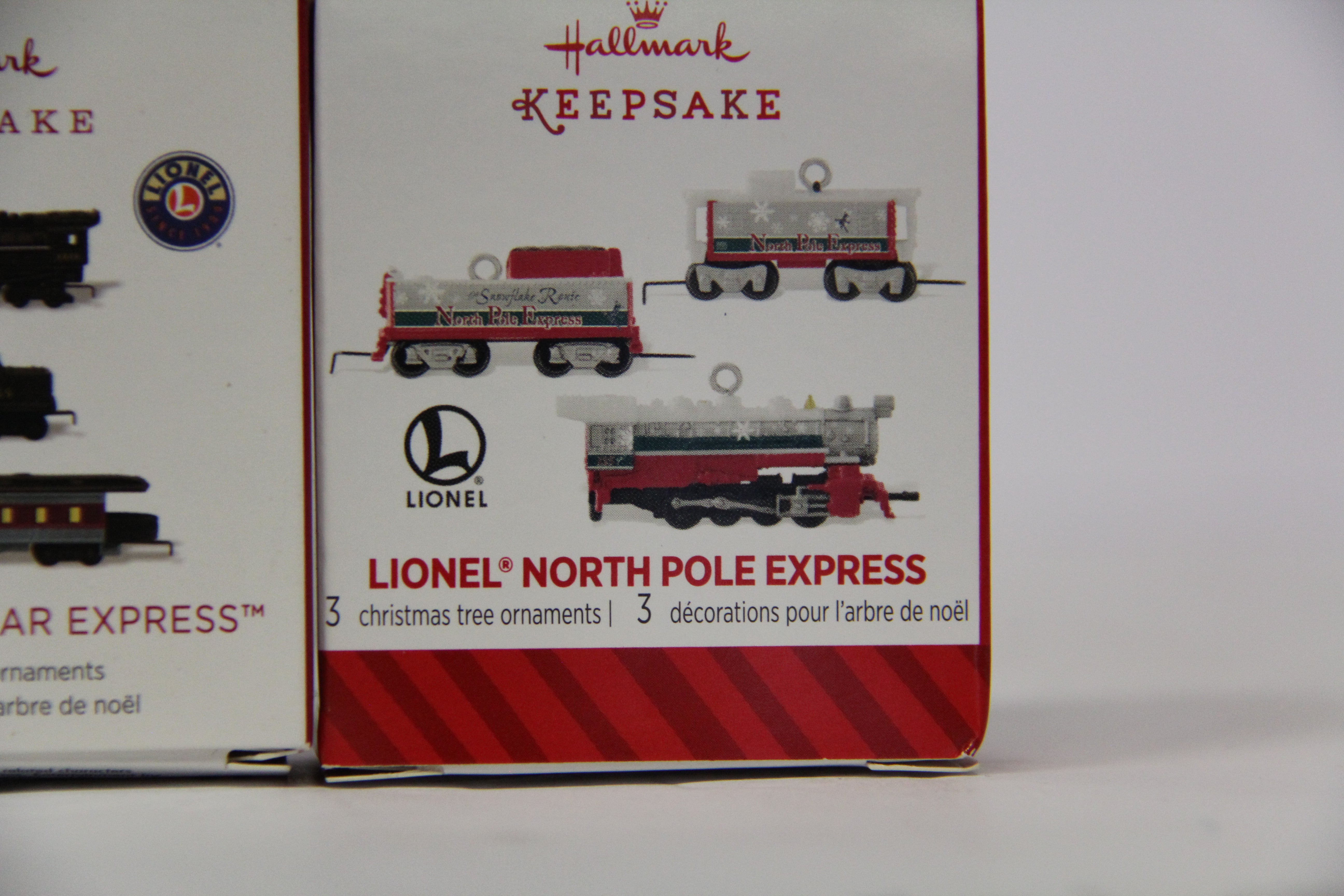 Hallmark Keepsake Set of 3 Various  Mini Ornament Lot #5-Second hand-M6814