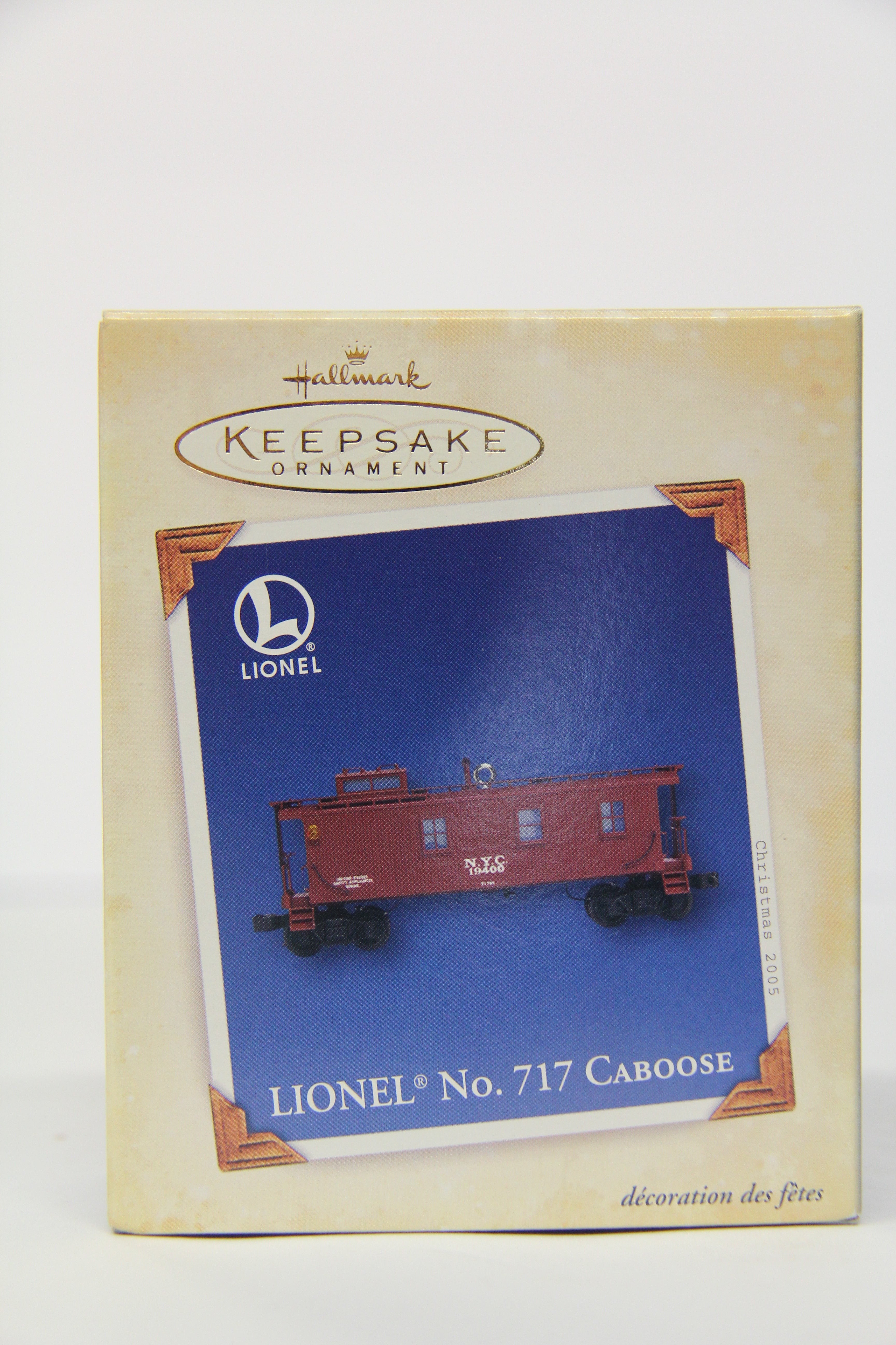 Hallmark Keepsake Lionel No 717 Caboose Ornament -Second hand-M6816