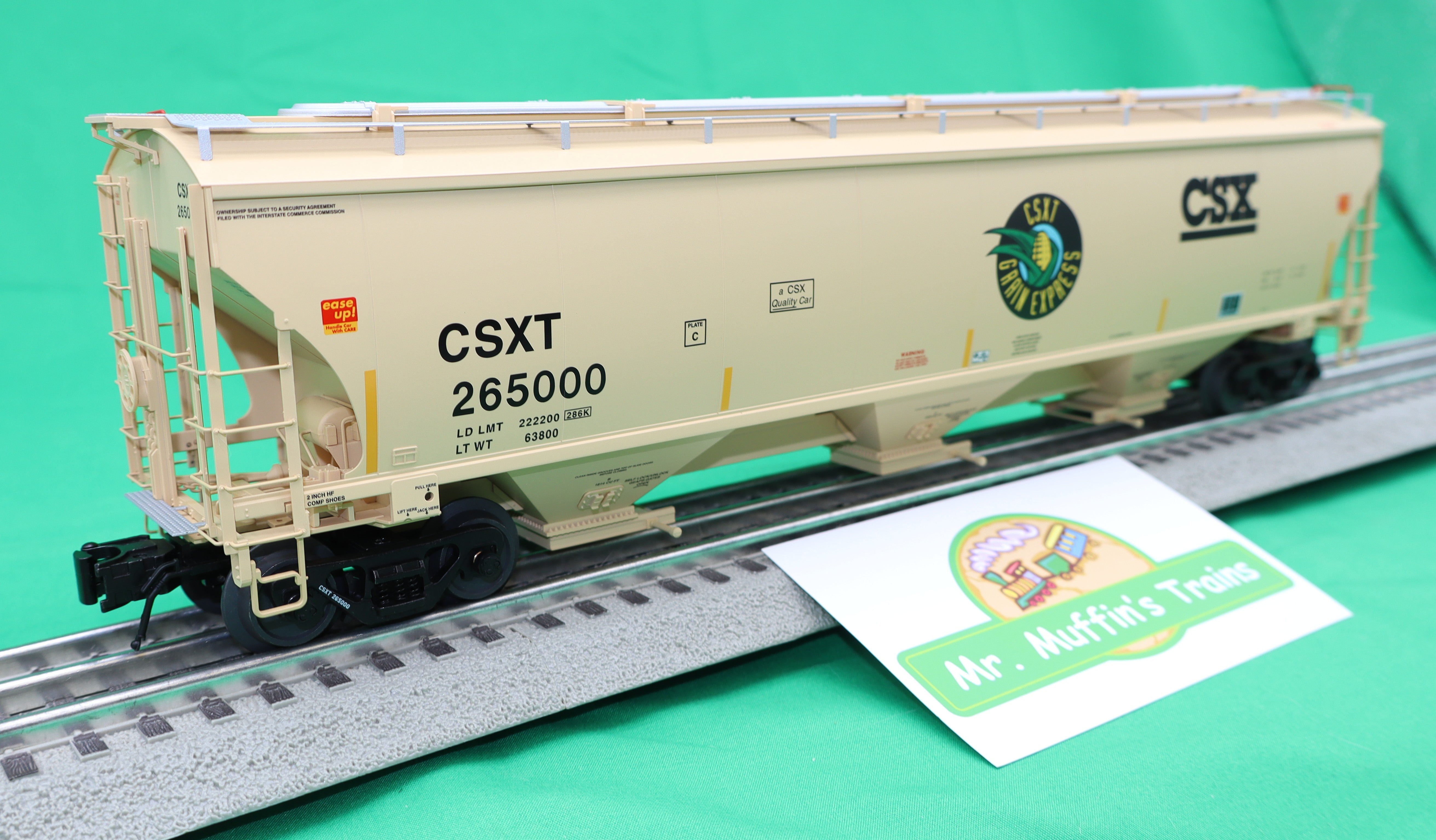 Atlas O 3001921 - Master - Trinity 5161 Covered Hopper Car "CSX" (Grain Express)