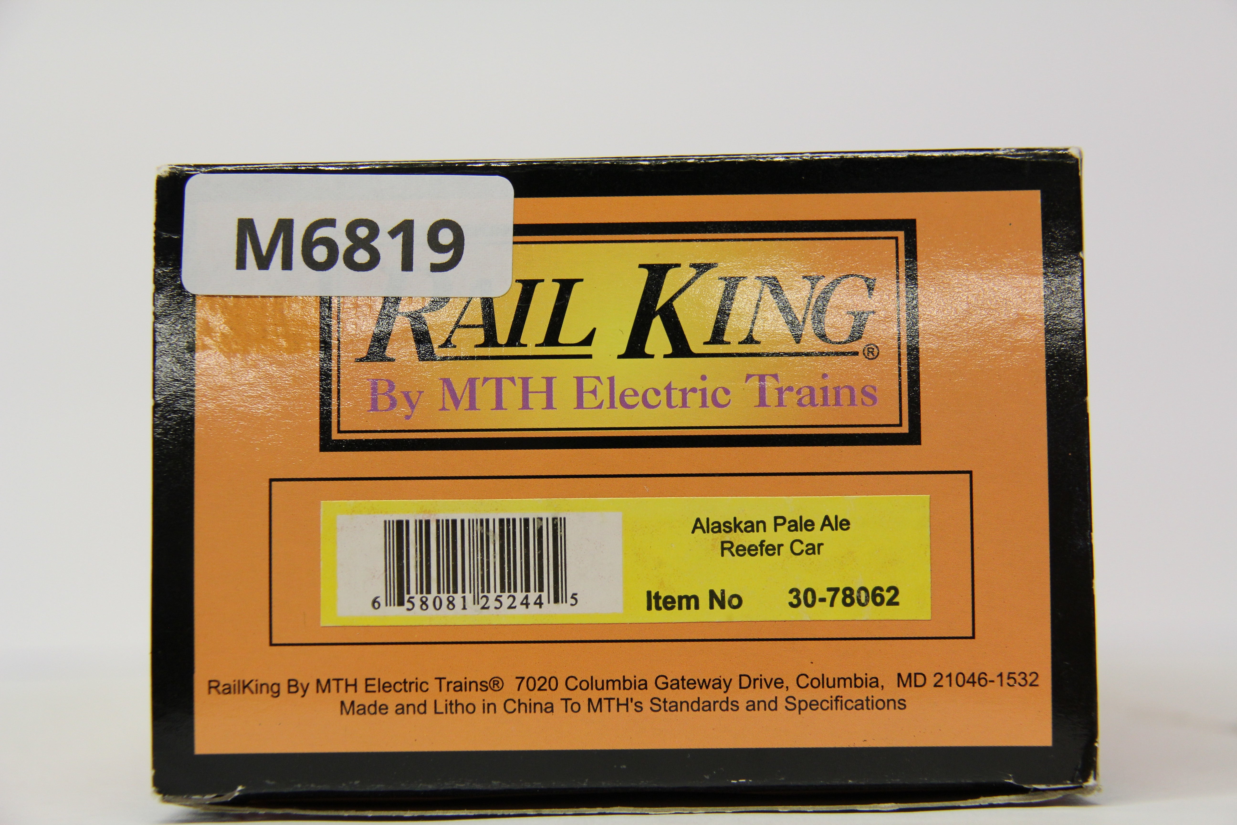 Rail King 30-78062 Alaskan Pale Ale Reefer Car-Second hand-M6819
