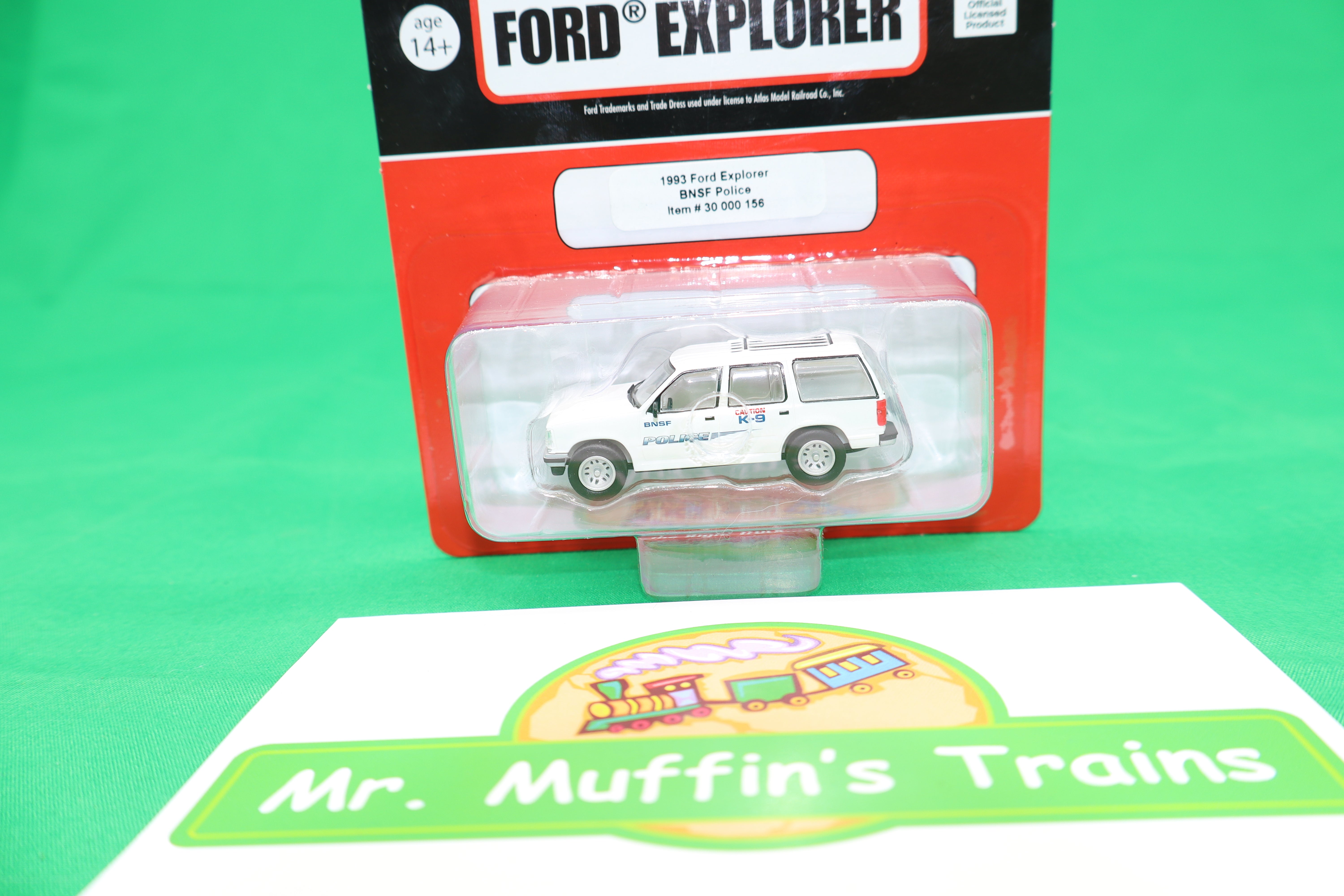 Atlas HO 30000156 - 1993 Ford Explorer "BNSF Police"