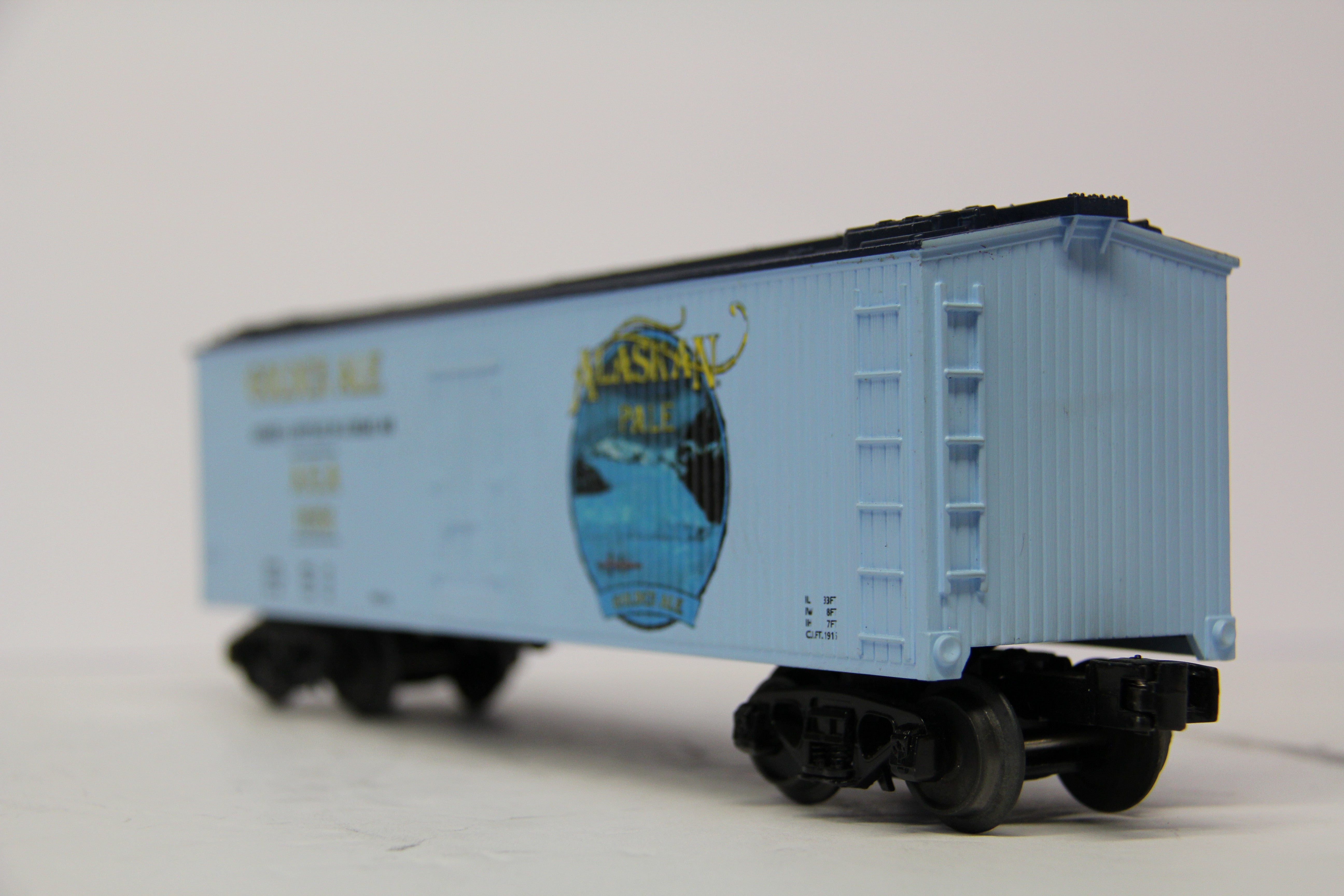 Rail King 30-78062 Alaskan Pale Ale Reefer Car-Second hand-M6819