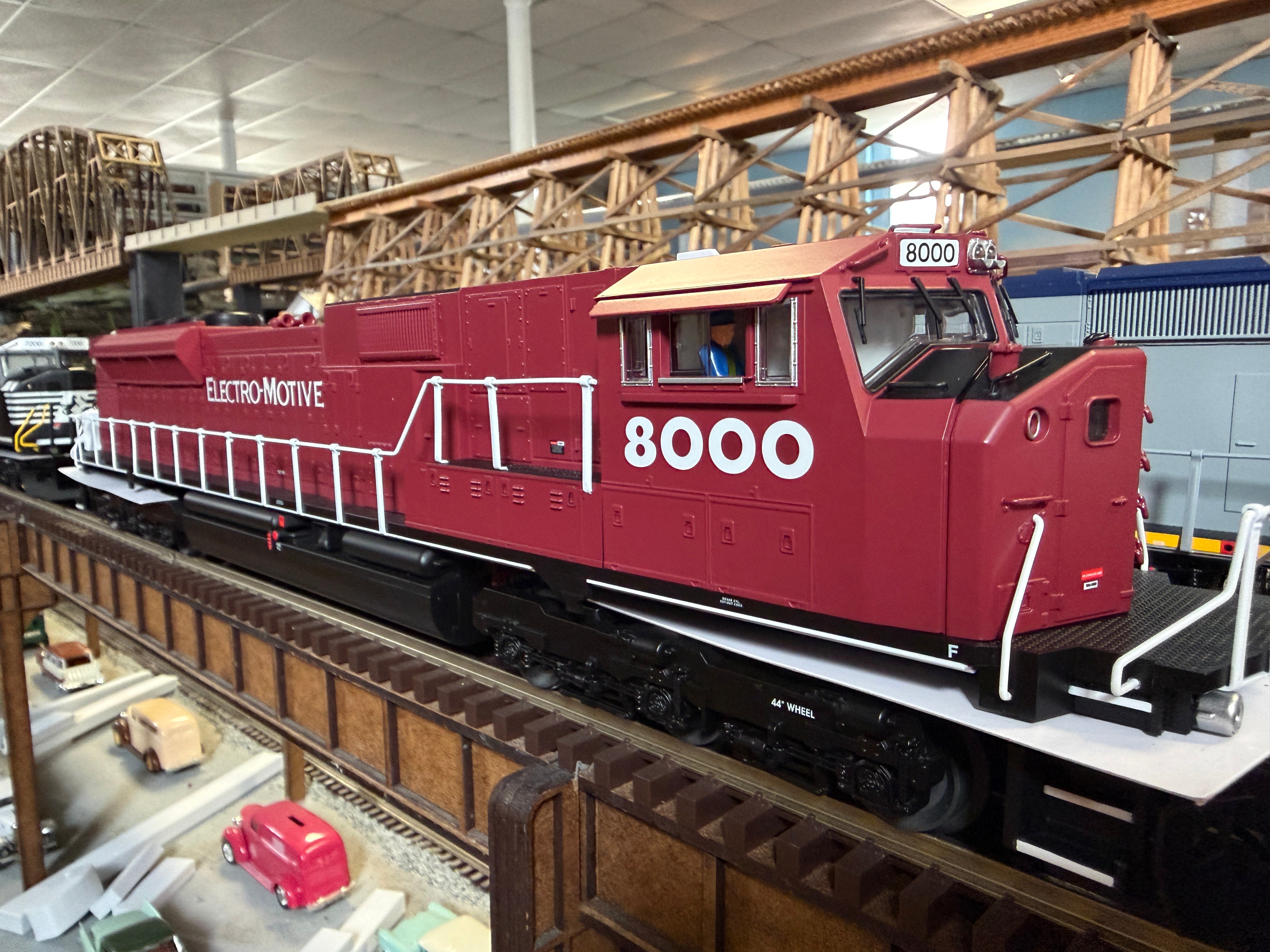 Lionel 2633492 - Legacy - SD80MAC Diesel Locomotive "EMD" #8001