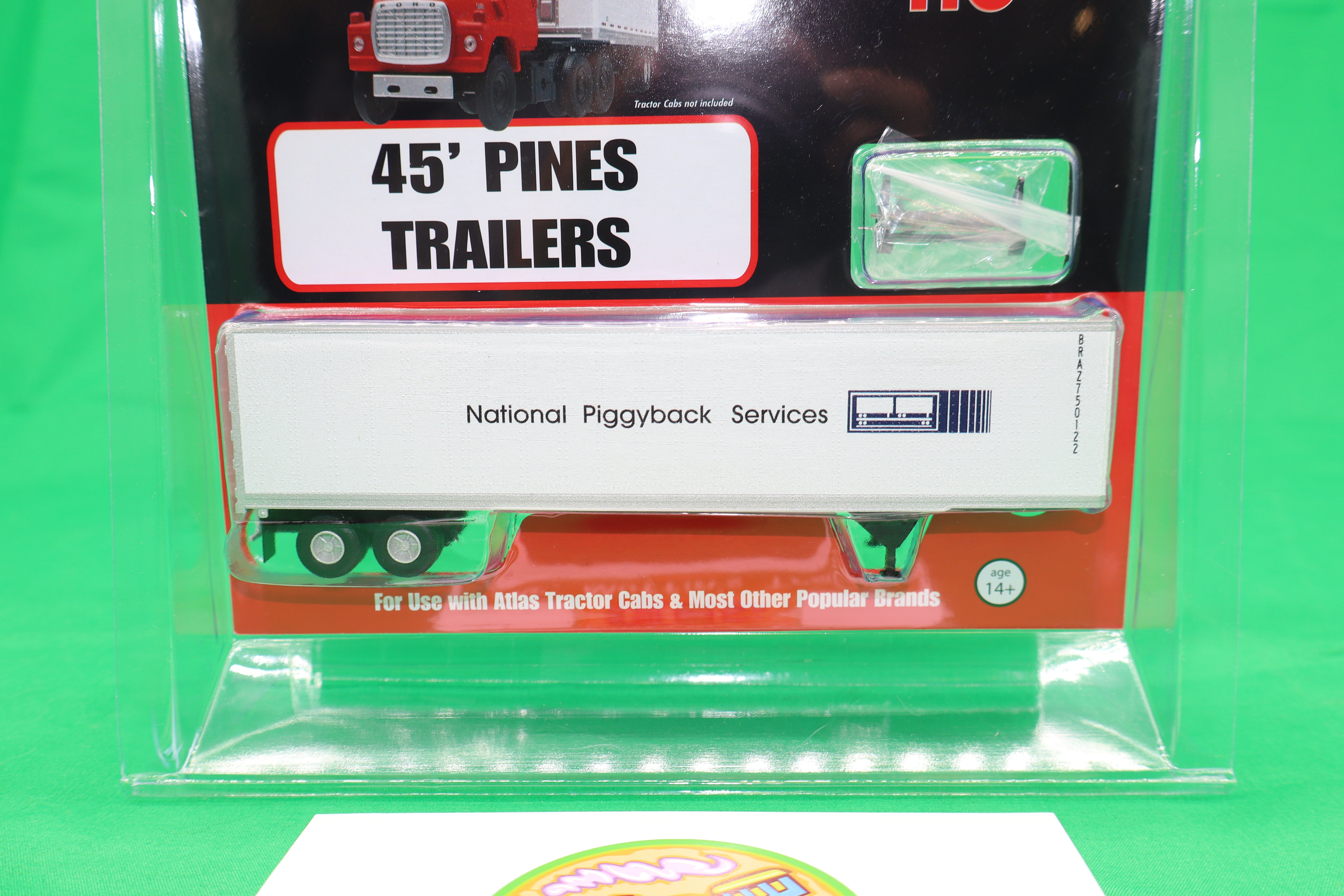 Atlas HO 20007831 - Master - 45' Pines Trailer "National Piggyback Service" #750122