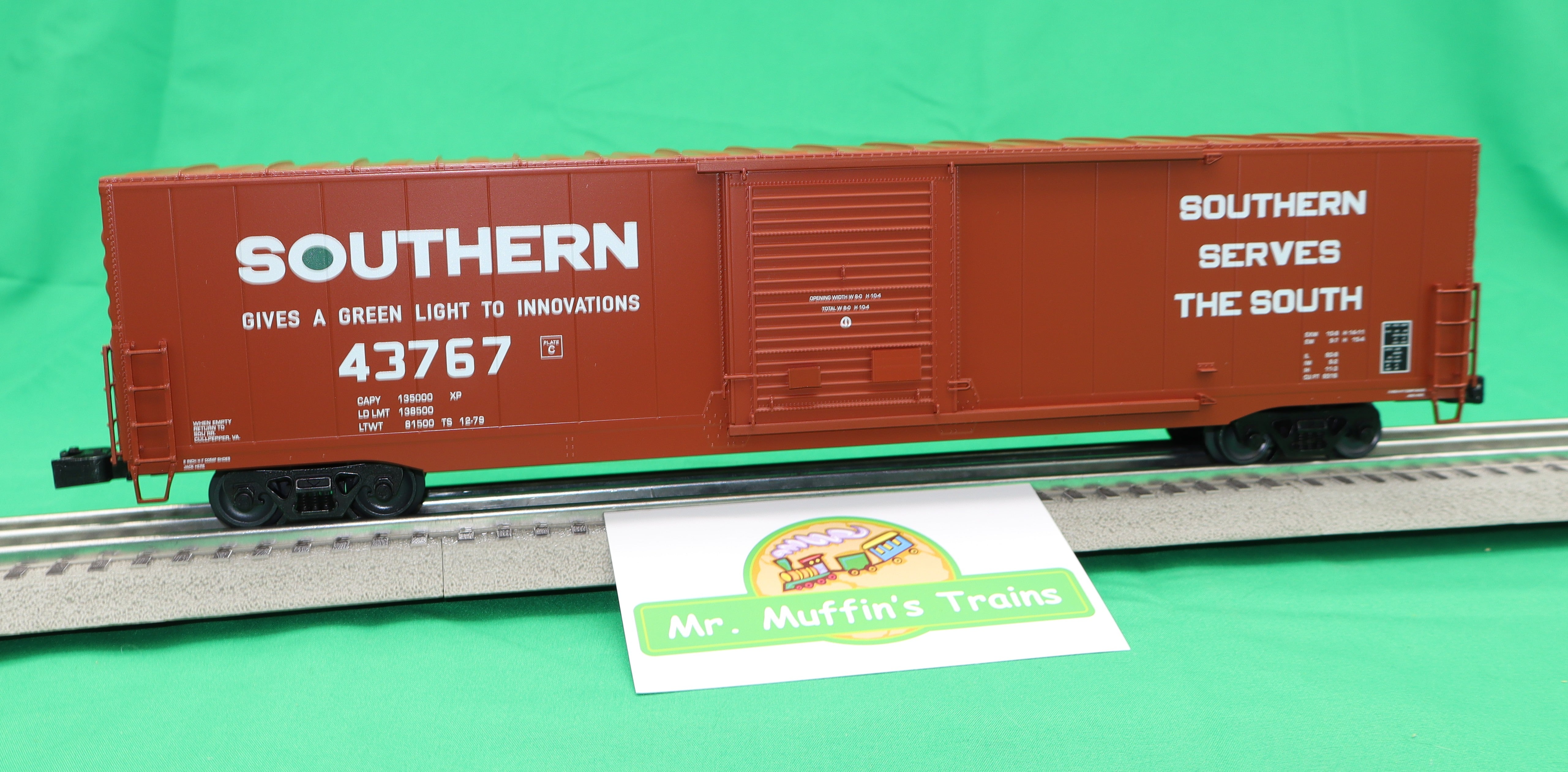 Lionel 2626121 - 60' Single Door Boxcar "Southern" #43710