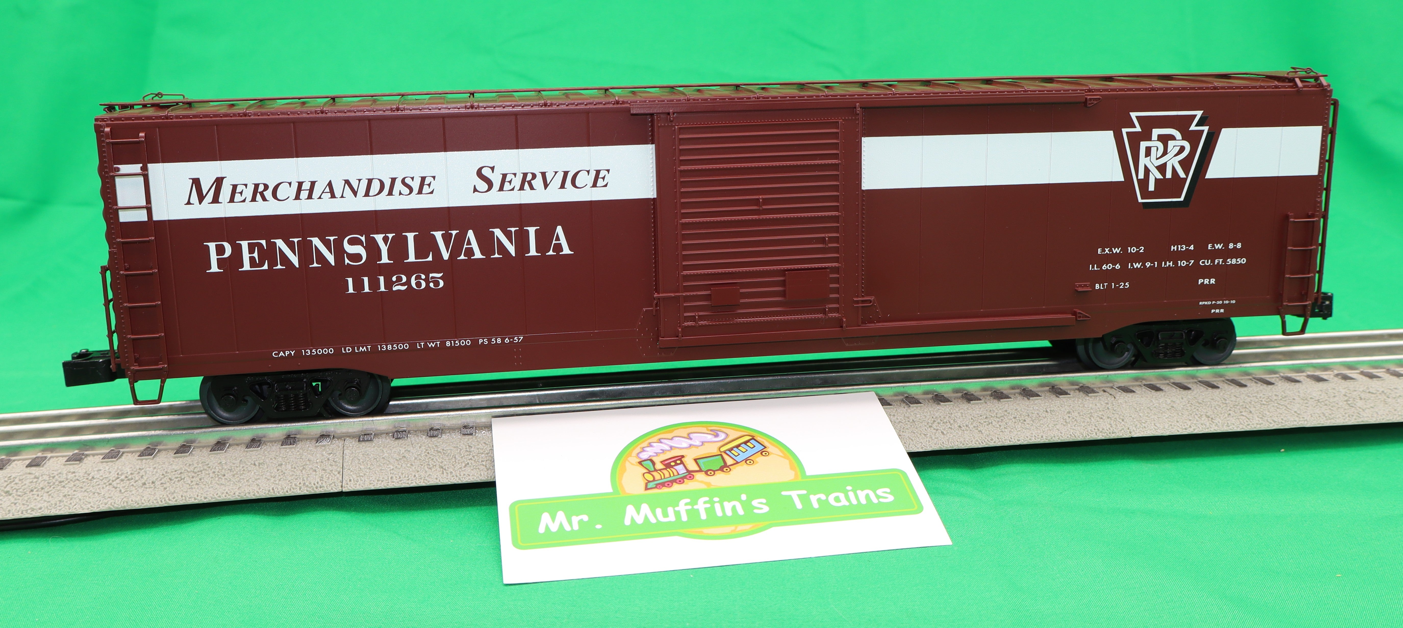 Lionel 2626111 - 60' Single Door Boxcar "Pennsylvania" #111202 (Merchandise Service)