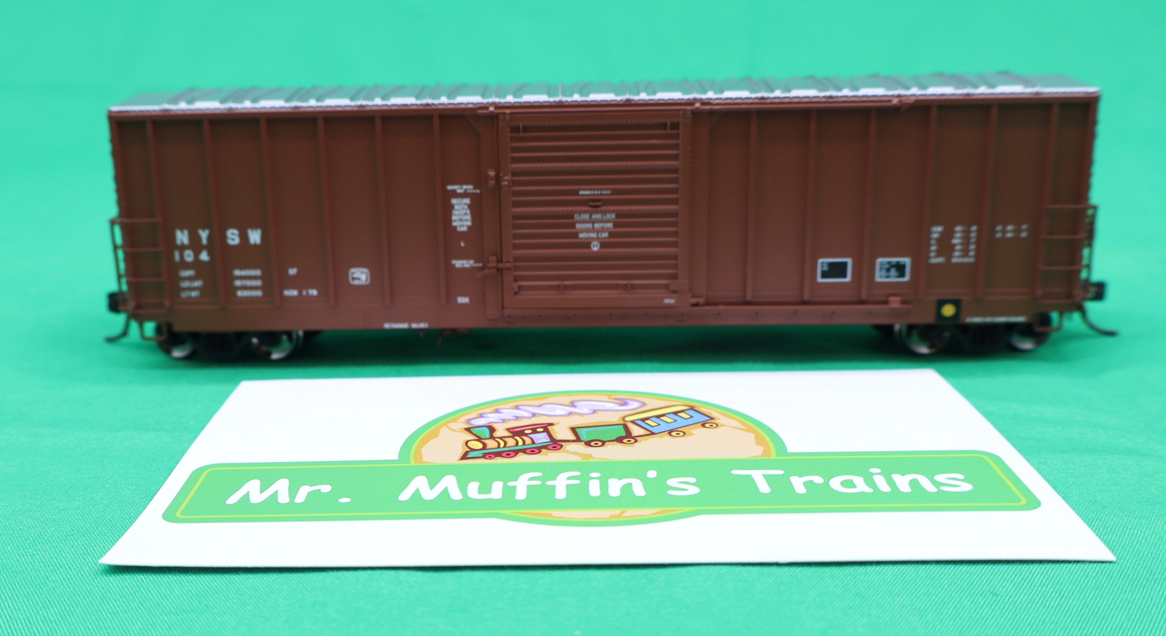 Atlas HO 20007549 - Master - CNCF 5000 Box Car "New York, Susquehanna & Western Railway" #104