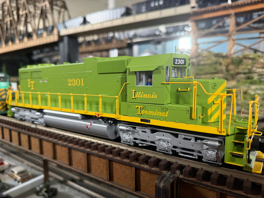 Lionel 2633700 - Legacy - SD38 Diesel Locomotive "Illinois Terminal" #2301 - Custom Run for MrMuffin'sTrains