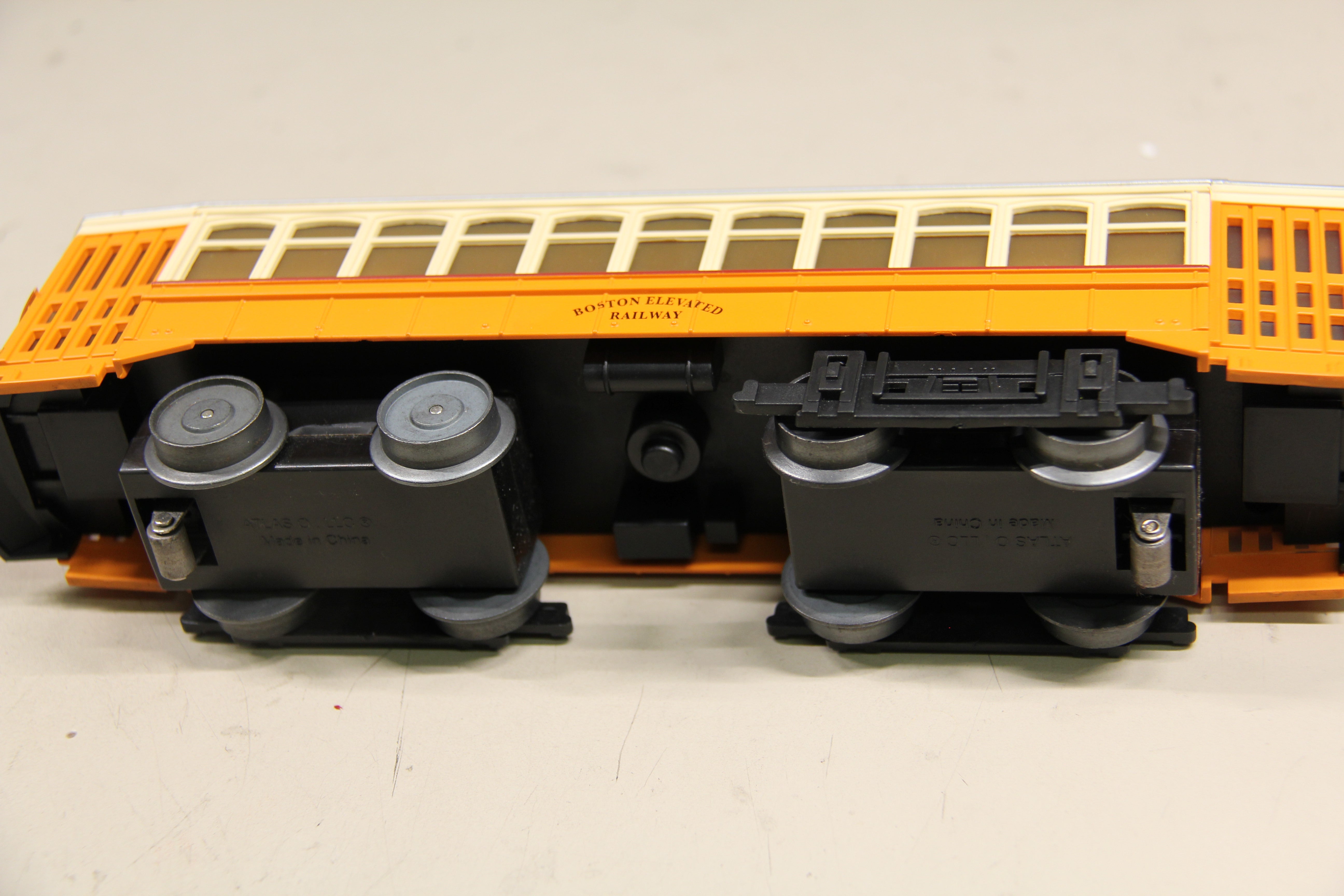 Atlas 1008103A Boston Elevated Railway Trolley-Second hand-M6751