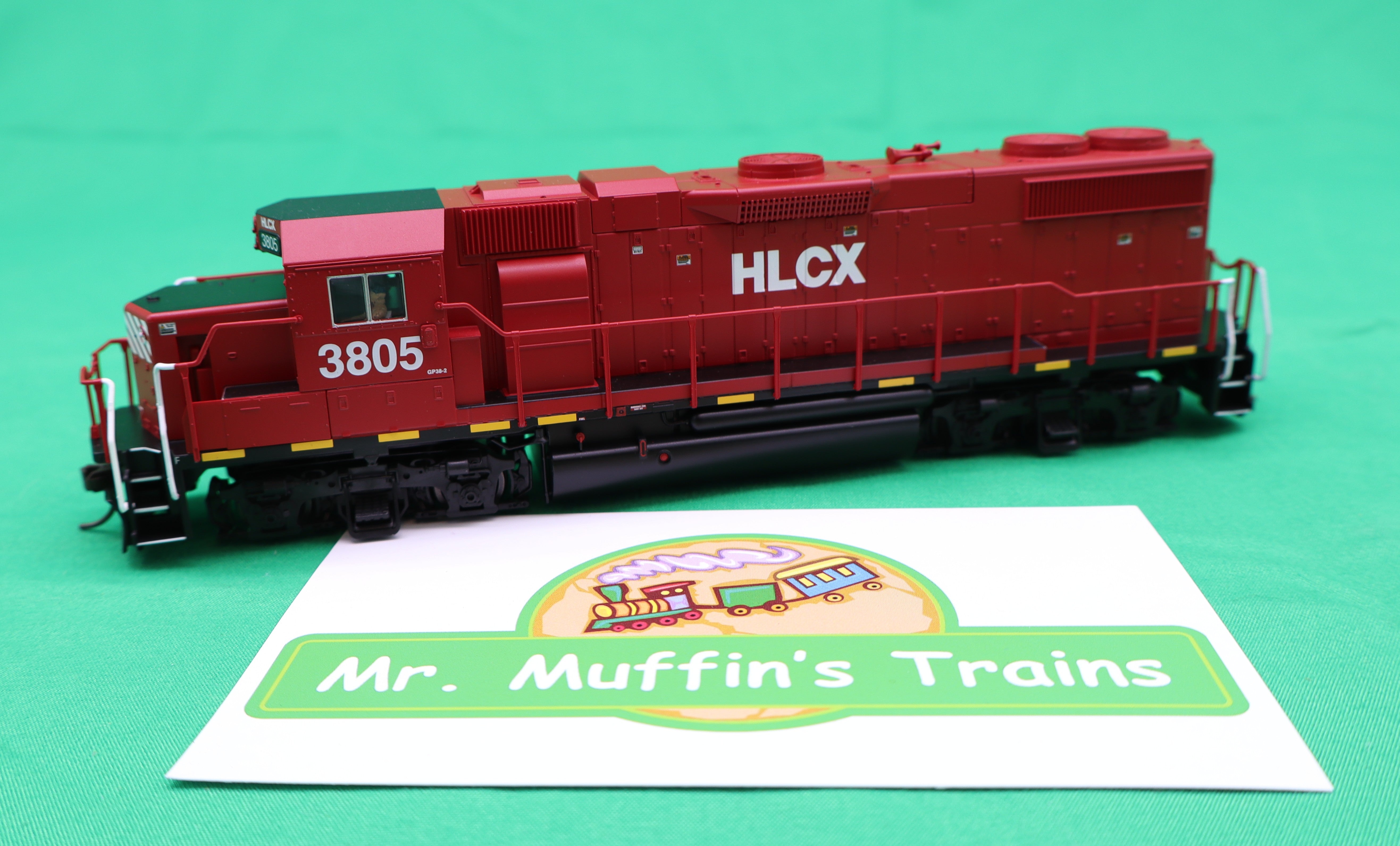 Atlas HO 10004578 - Trainman - Gold Model - GP38-2 Diesel Locomotive "HLCX" #3805