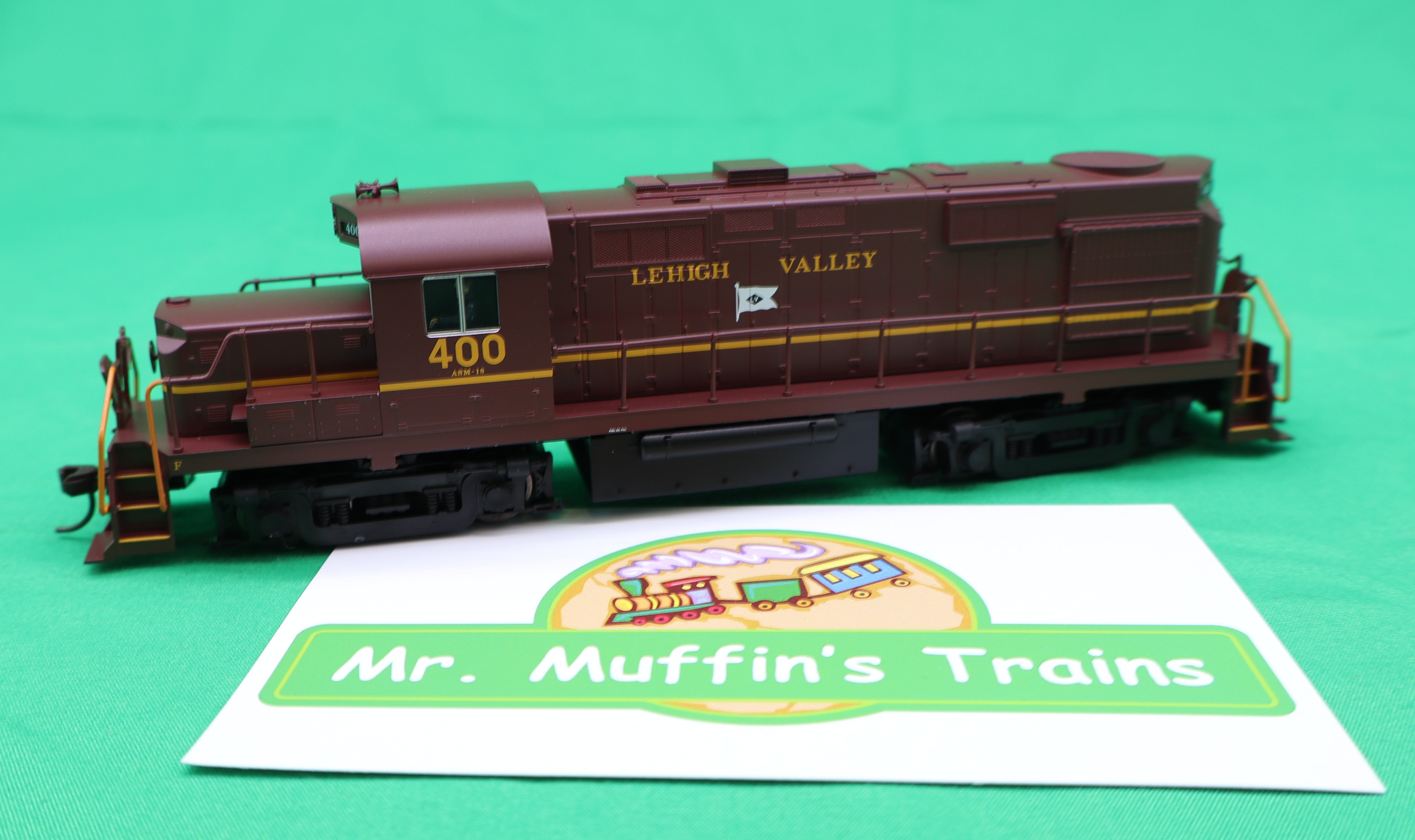 Atlas HO 10004380 - Trainman - Gold -  RS-36 Diesel Locomotive "Lehigh Valley" #400
