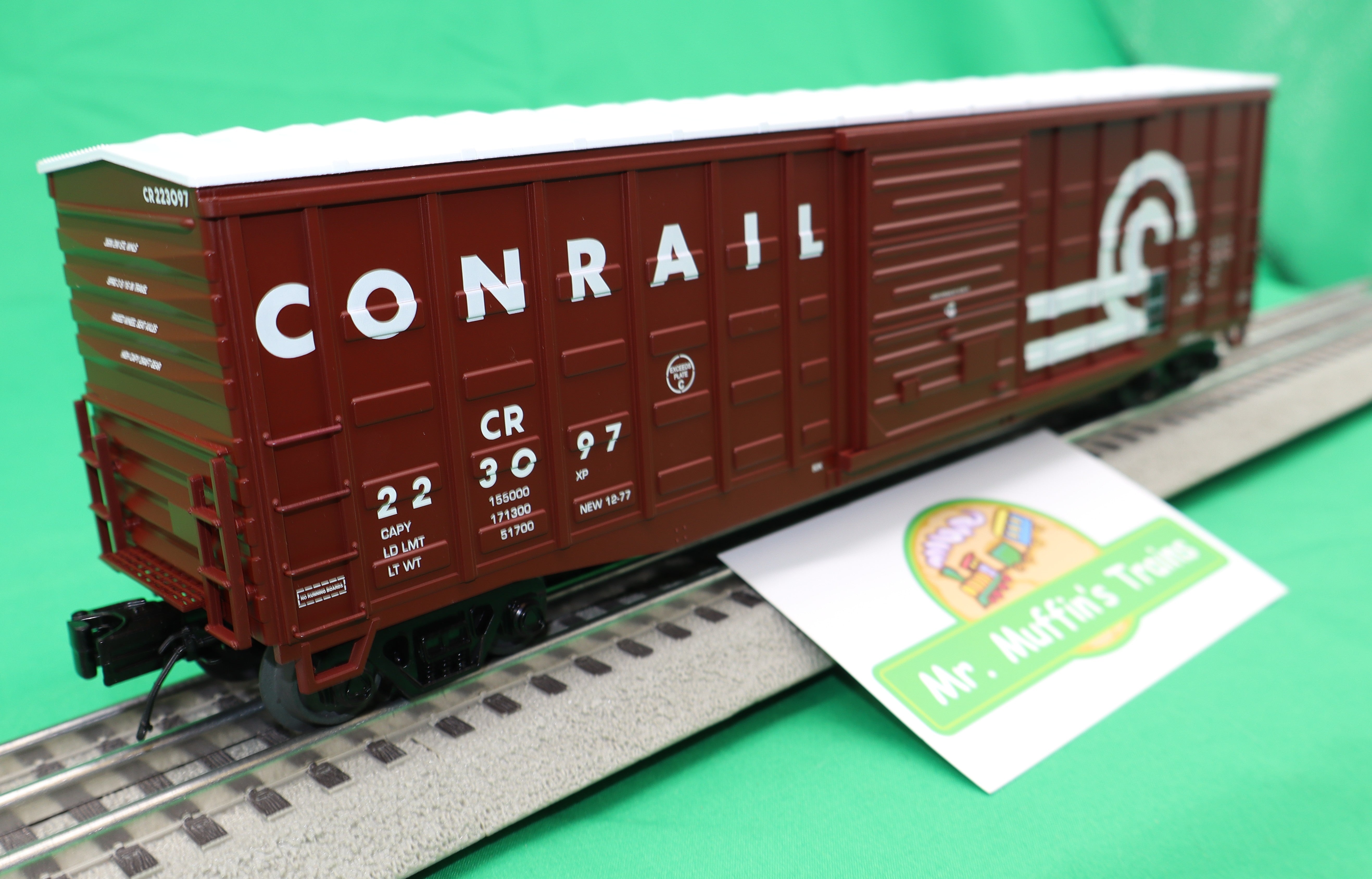 MTH 20-99479 - Premier - 50’ Waffle Box Car "Conrail"
