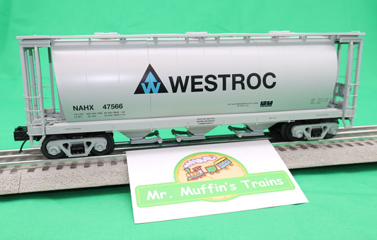 MTH 20-96872 - Premier - 3-Bay Cylindrical Hopper Car "Westroc"