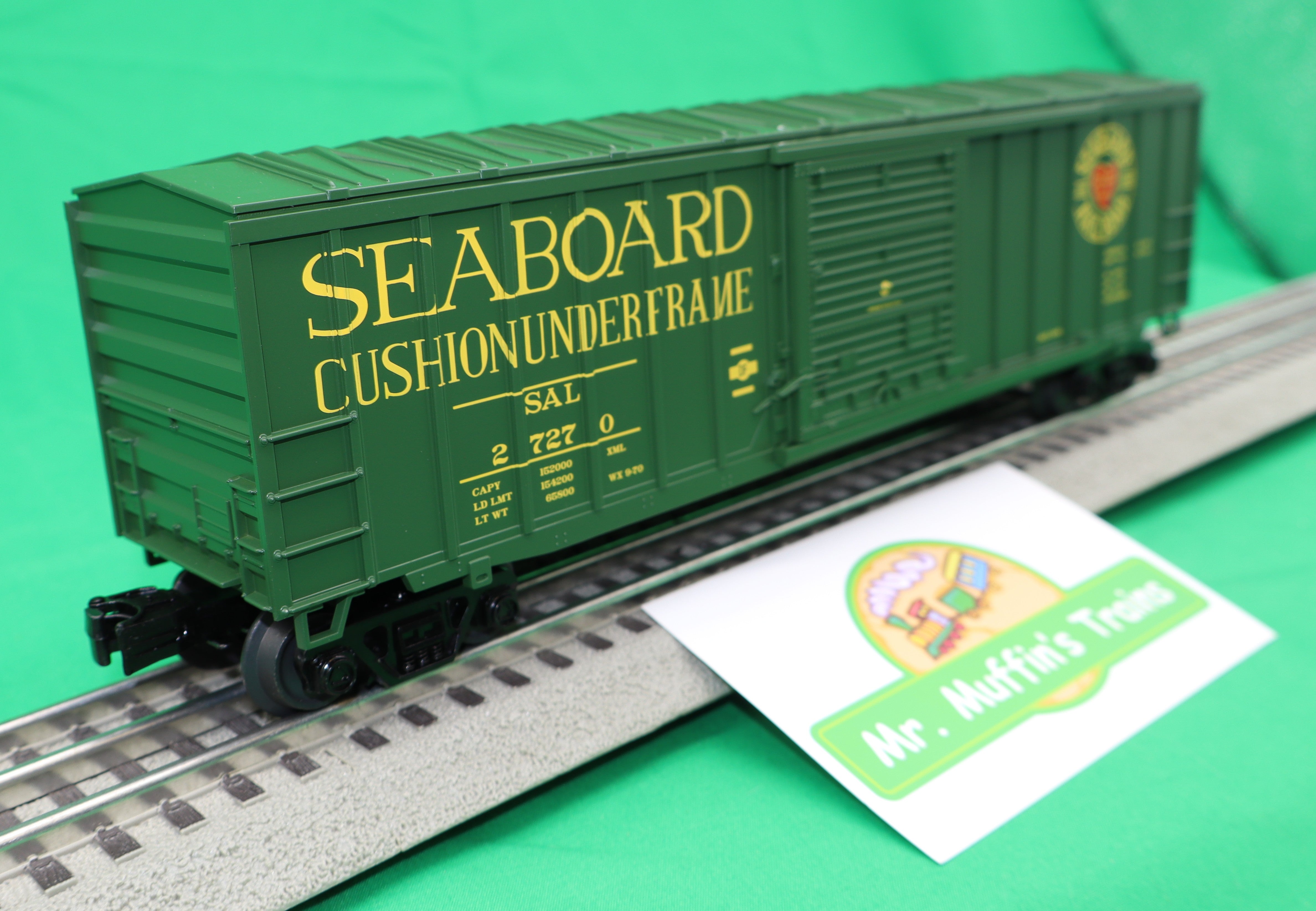 MTH 30-71292 - RailKing - 50’ Modern Box Car "Seaboard Air Line" #27270
