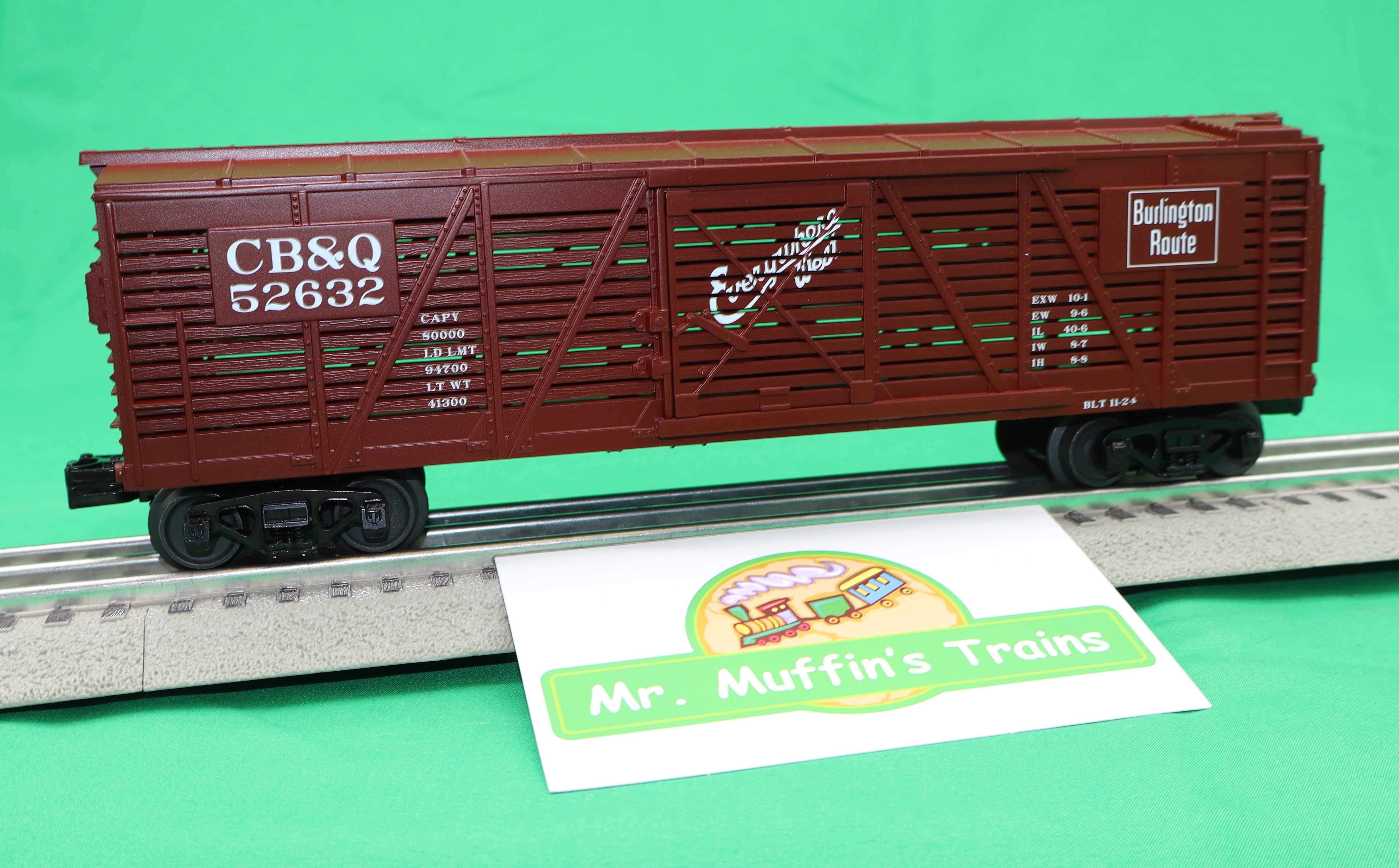 MTH 30-71278 - Stock Car "Burlington" #52632