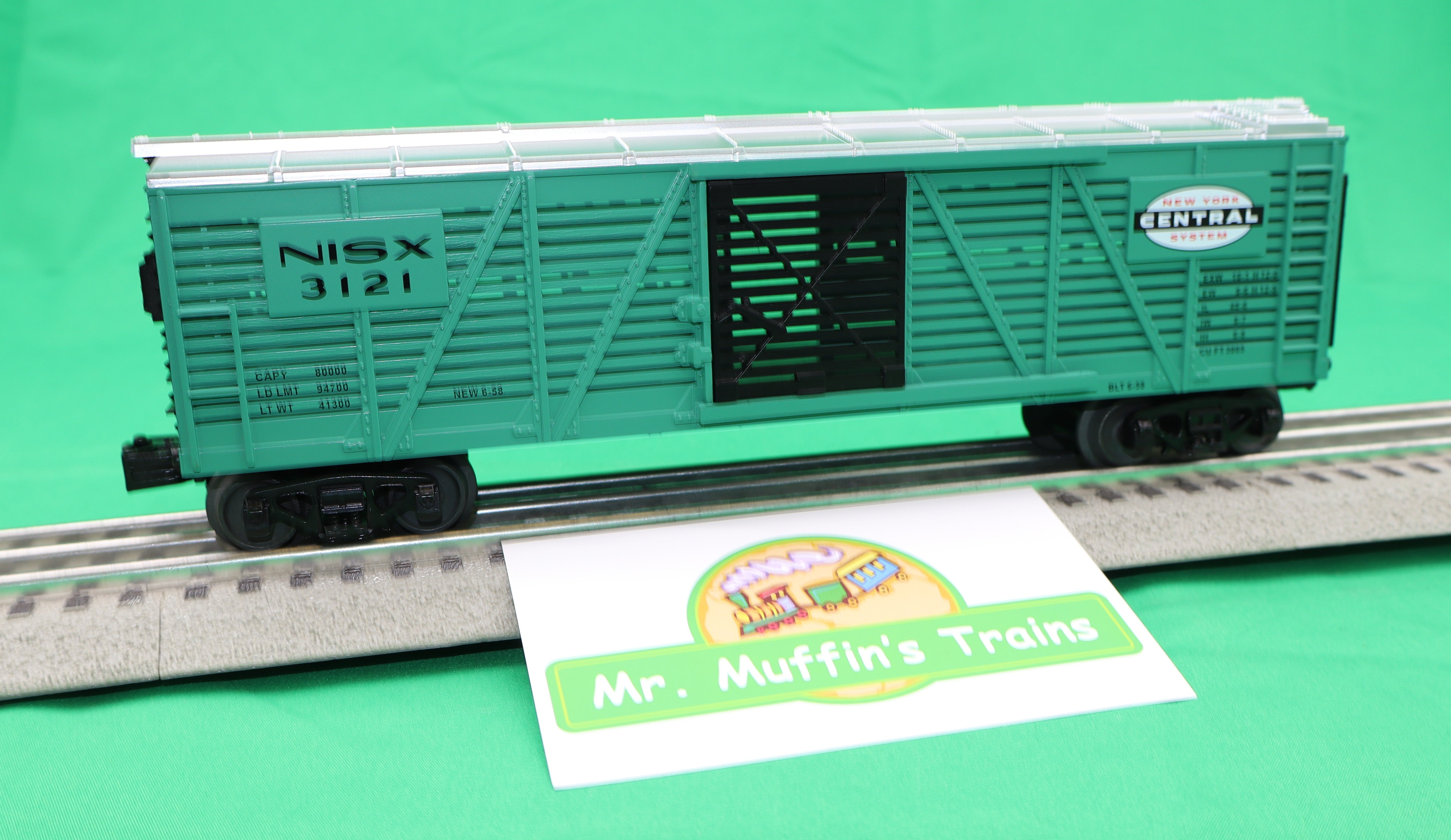 MTH 30-71275 - Stock Car "New York Central" #NISX 3121