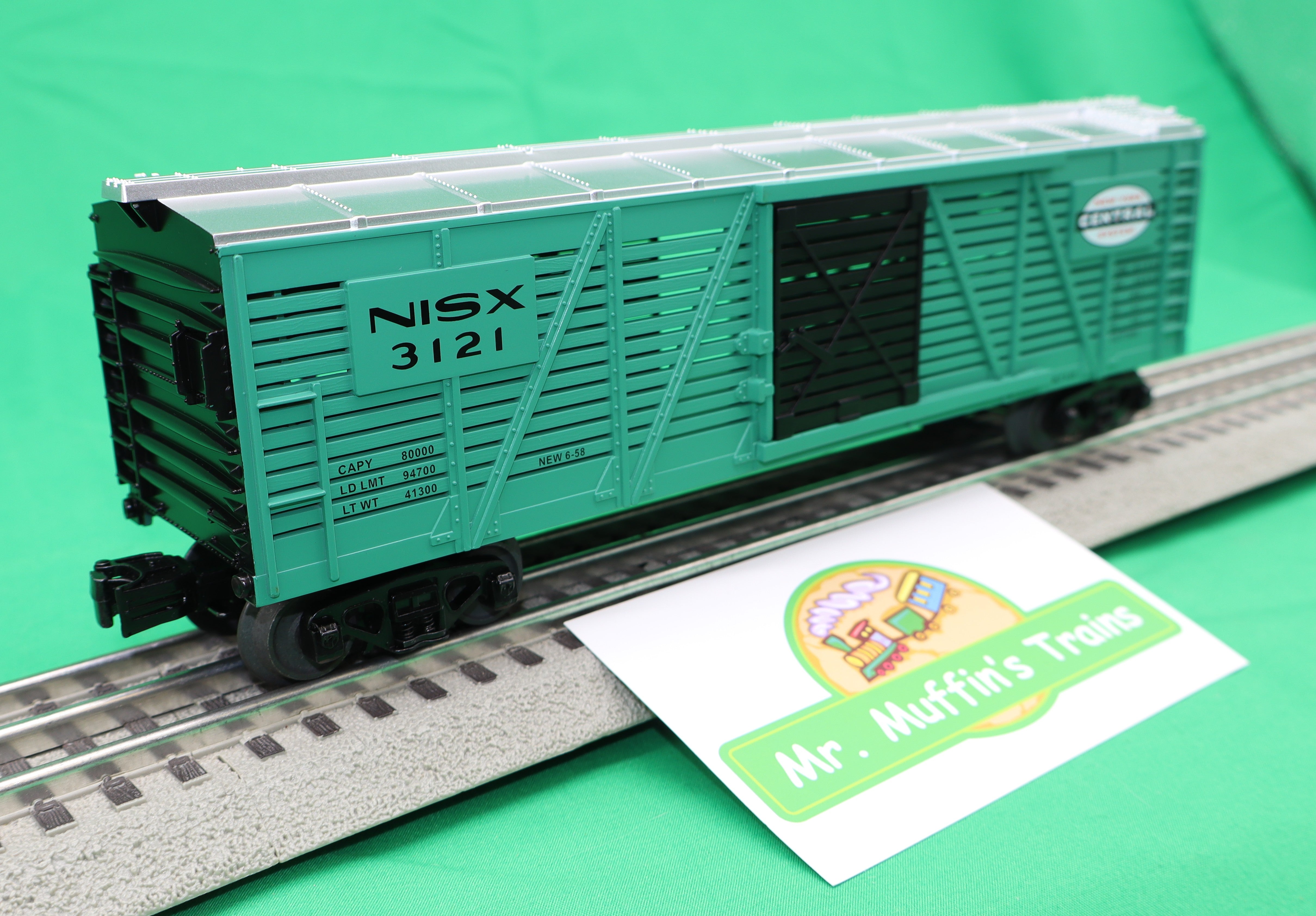 MTH 30-71275 - Stock Car "New York Central" #NISX 3121
