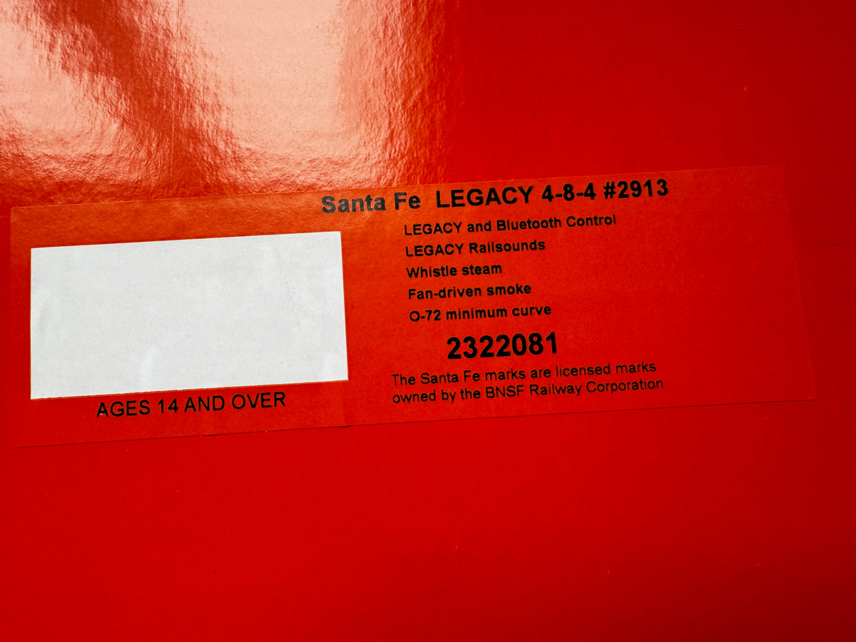 Lionel 2322080 - Legacy Fast Fruit Express "Santa Fe" Freight Set - MrMuffin'sTrains