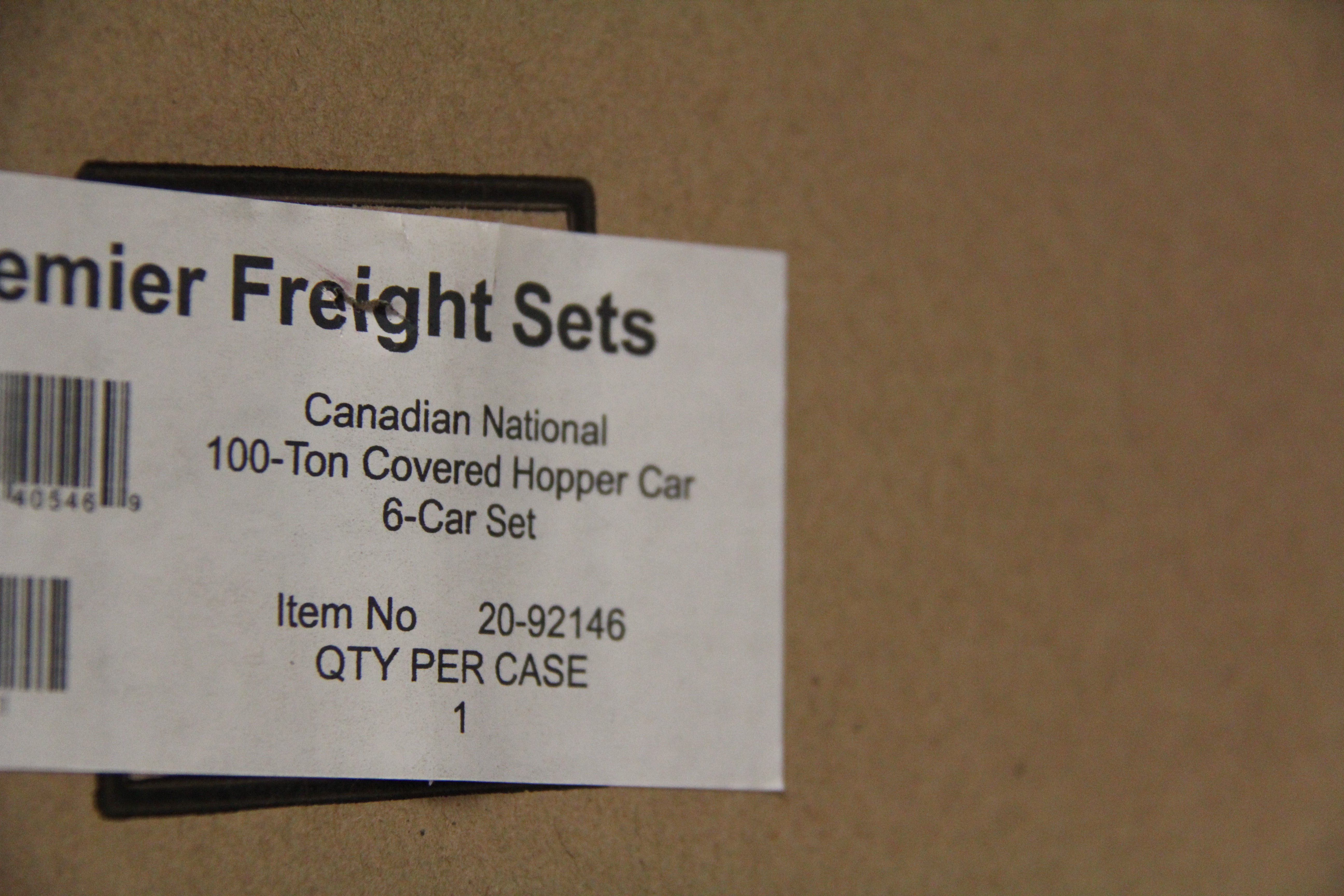 MTH 20-92146 Canadian National 100-Ton Covered Hopper 6 Car Set-Second hand-M5243