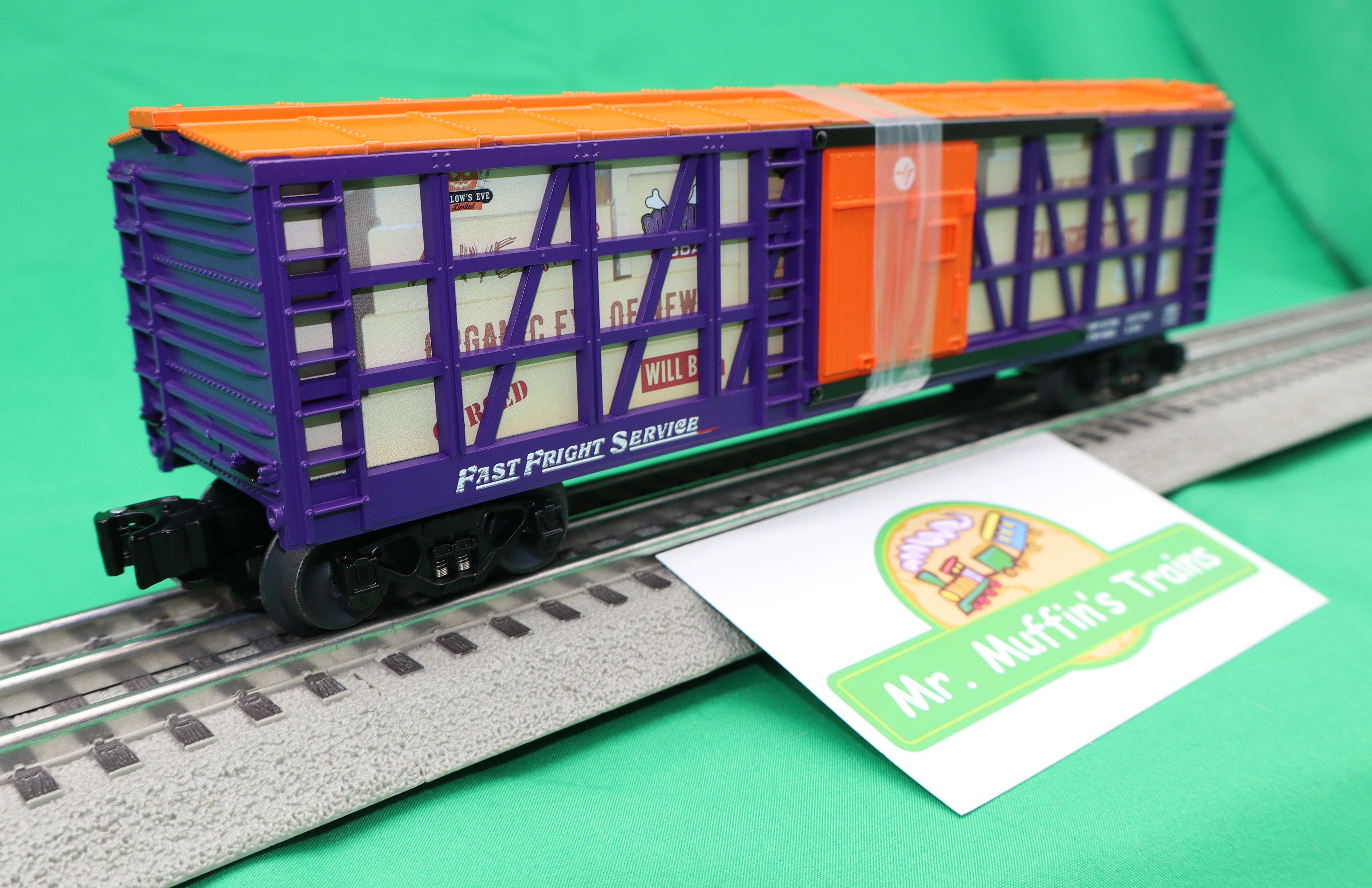 Lionel 2628670 - Halloween - Transport Stock Car "Fast Fright Service"