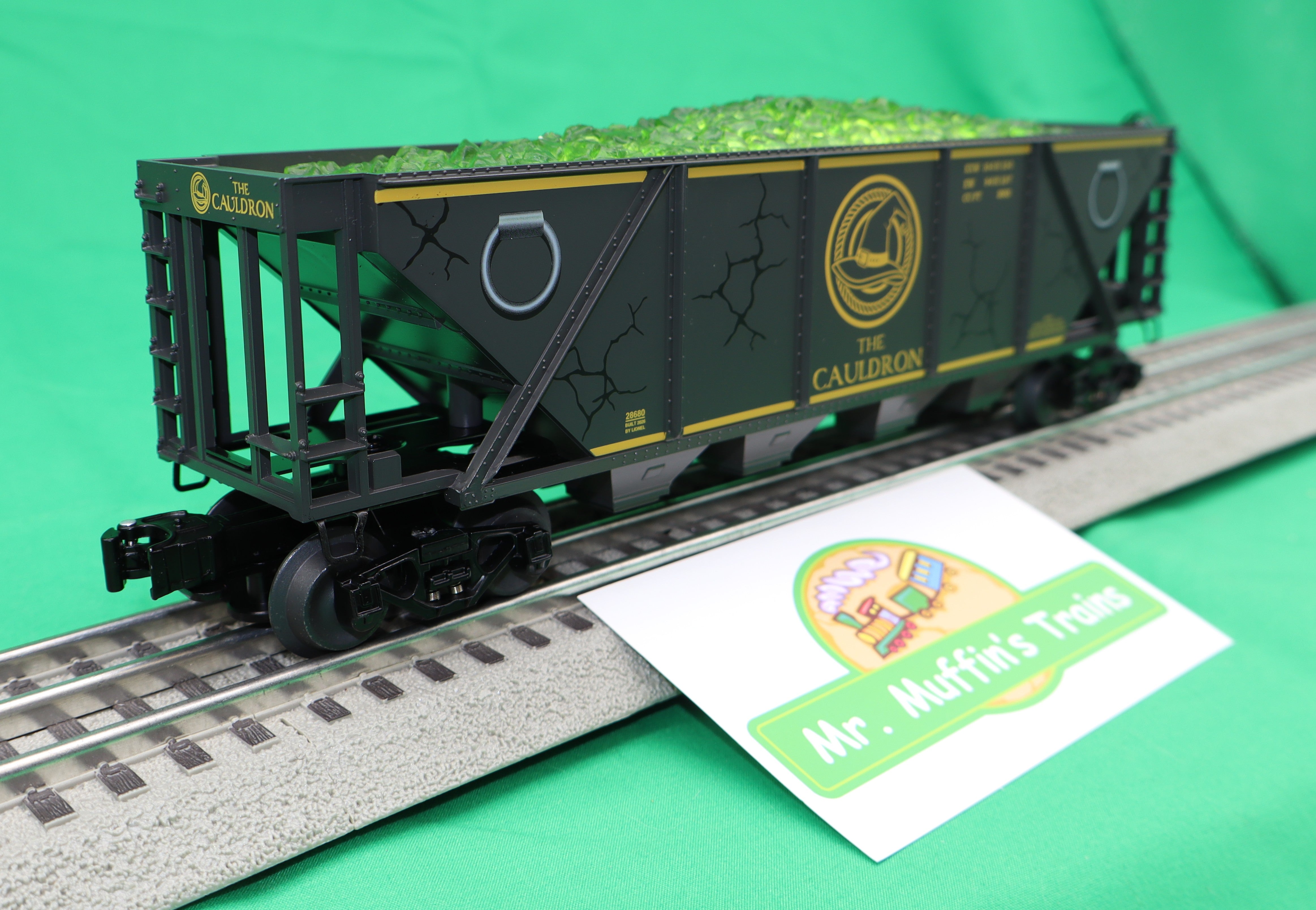 Lionel 2628680 - Illuminated Halloween Hopper Car "The Cauldron"