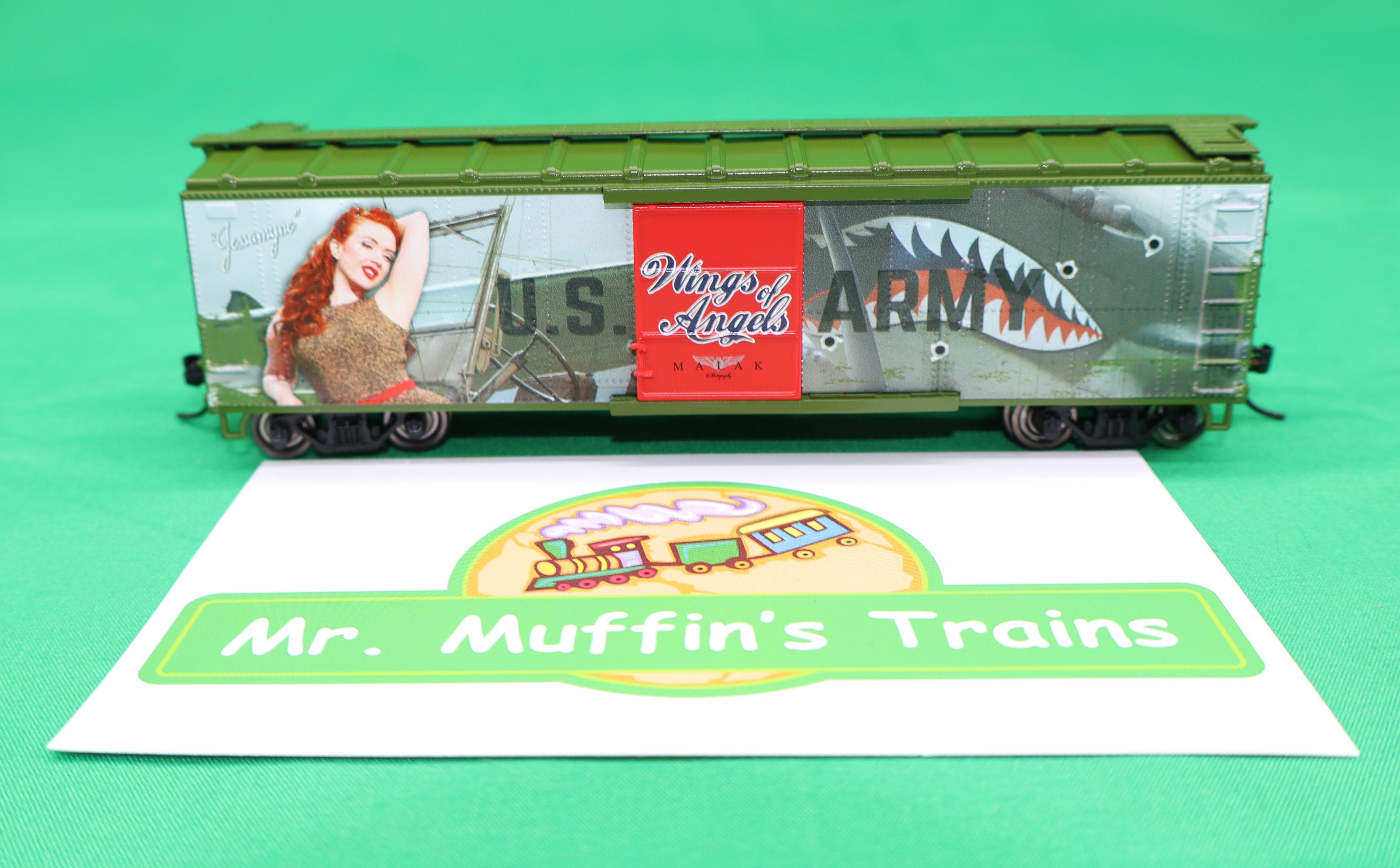 Lionel HO 2554250 - U.S. Army Boxcar "Wings of Angels - Jessamyne Rose"