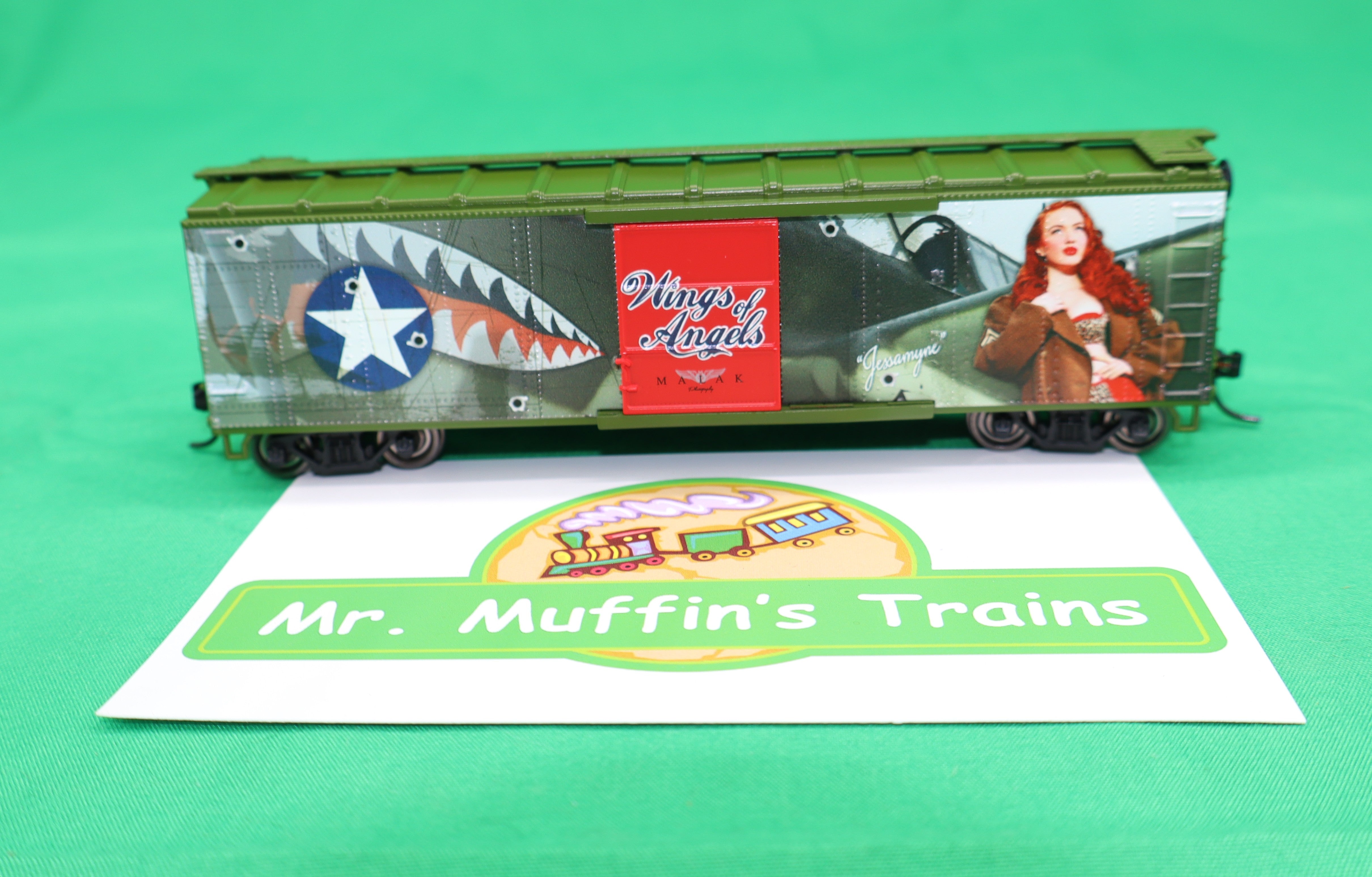 Lionel HO 2554250 - U.S. Army Boxcar "Wings of Angels - Jessamyne Rose"