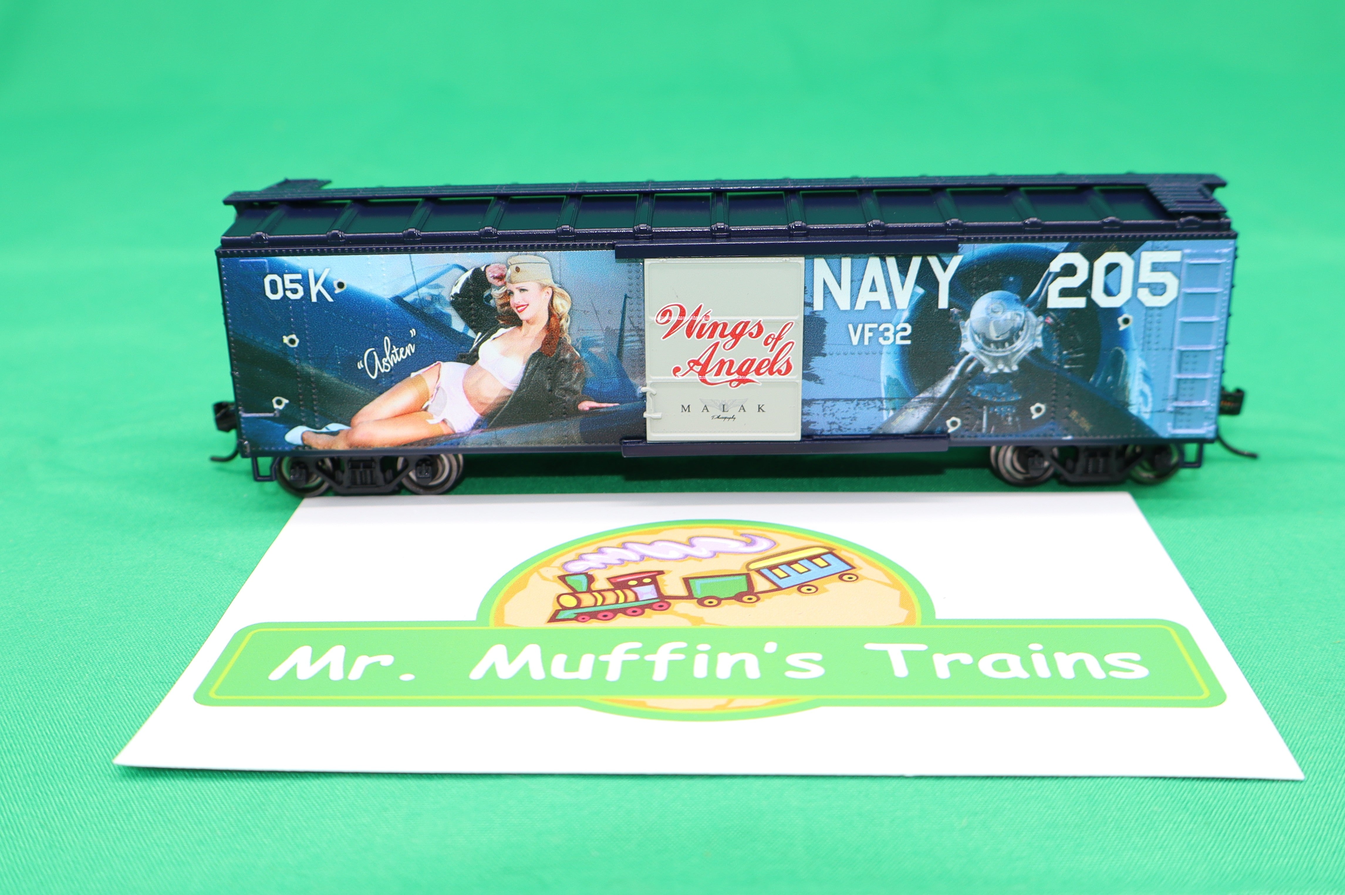 Lionel HO 2554240 - U.S. Army Boxcar "Wings of Angels - Ashten Goodenough"