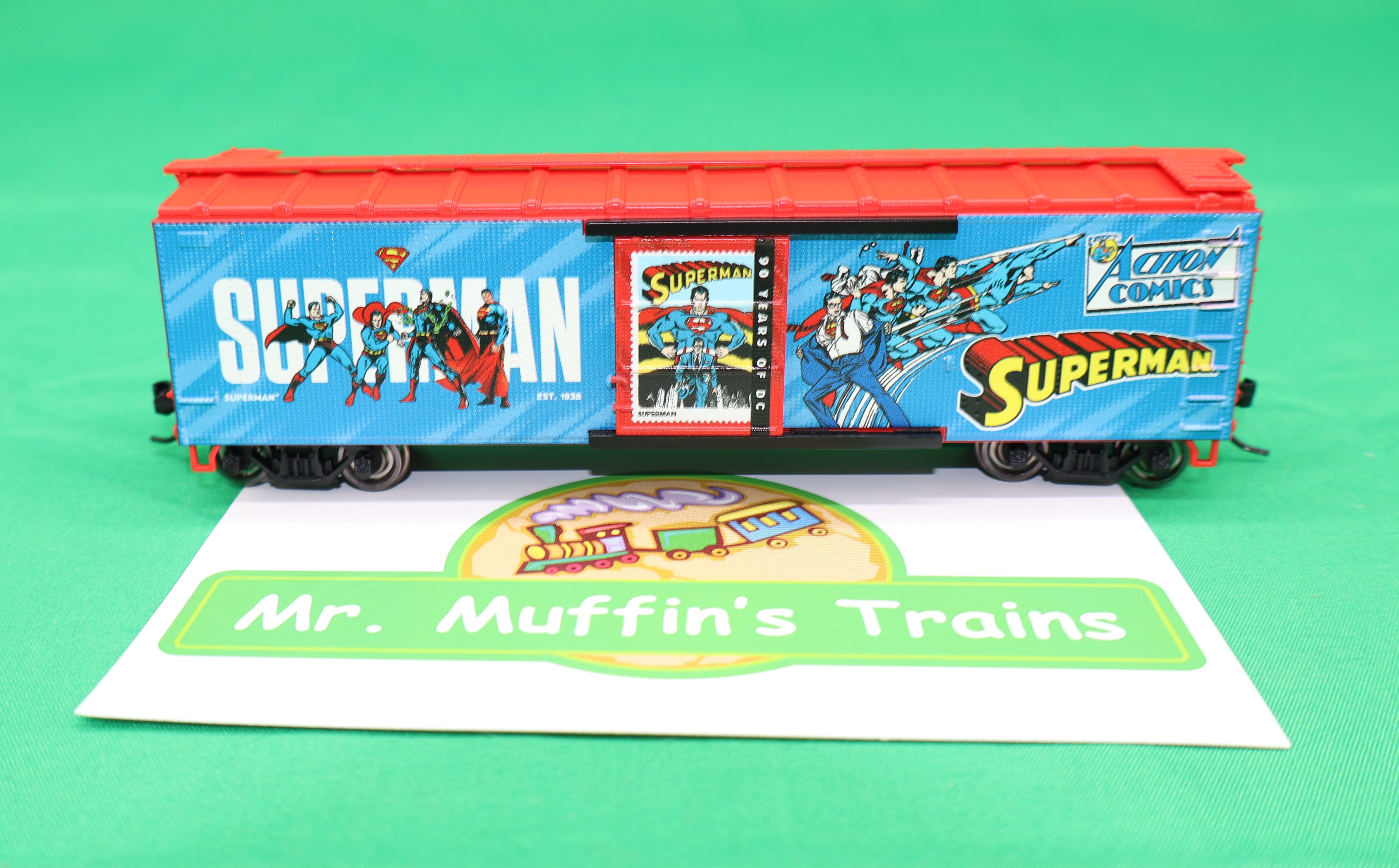 Lionel HO 2554490 -DC Comics - 90th Anniversary - Boxcar "Superman"