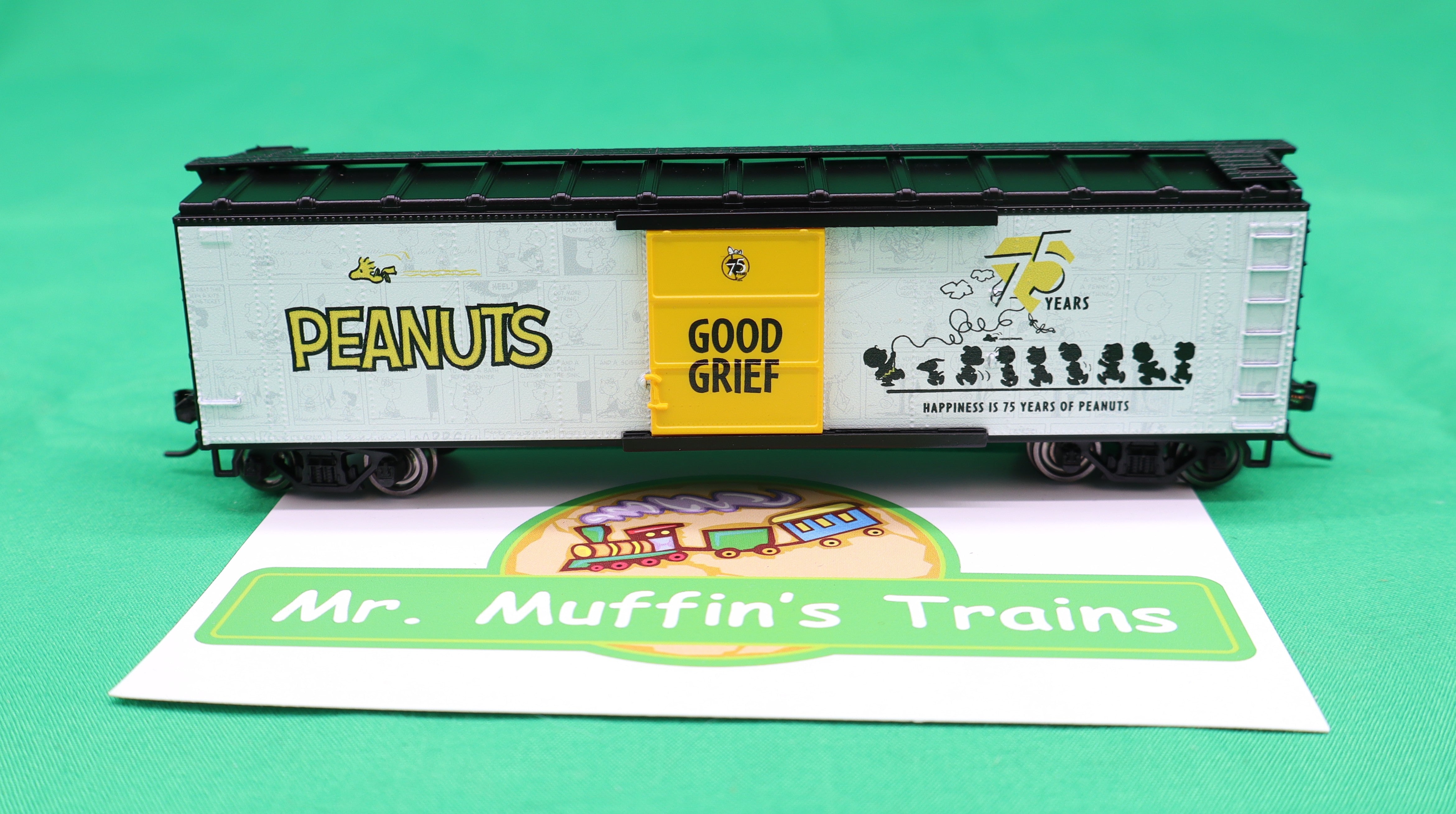 Lionel HO 2554200 - Peanuts - 75th Anniversary Boxcar "Good Grief"