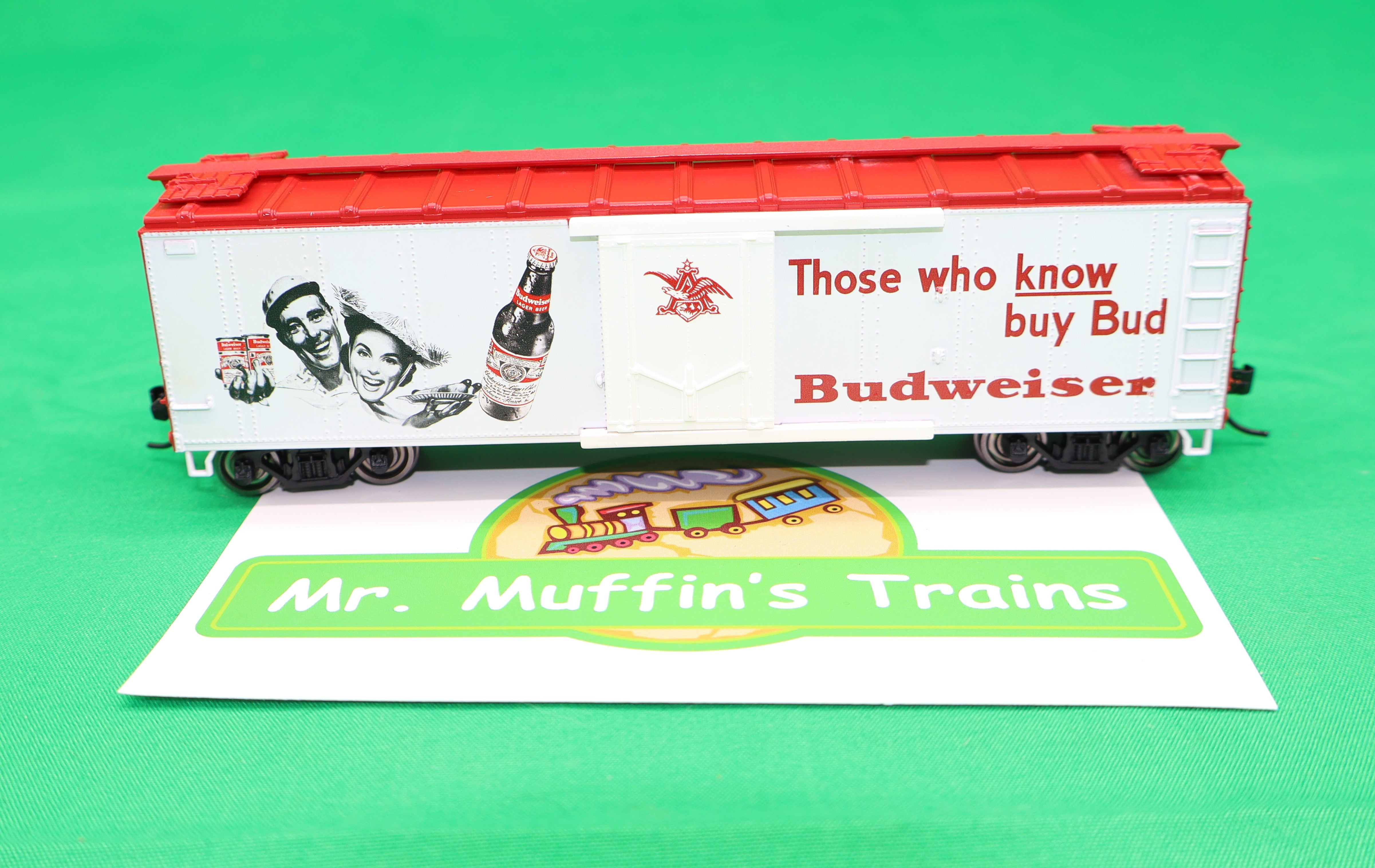 Lionel HO 2554530 - Anheuser-Busch - Budweiser Reefer Car "Those Who Know"