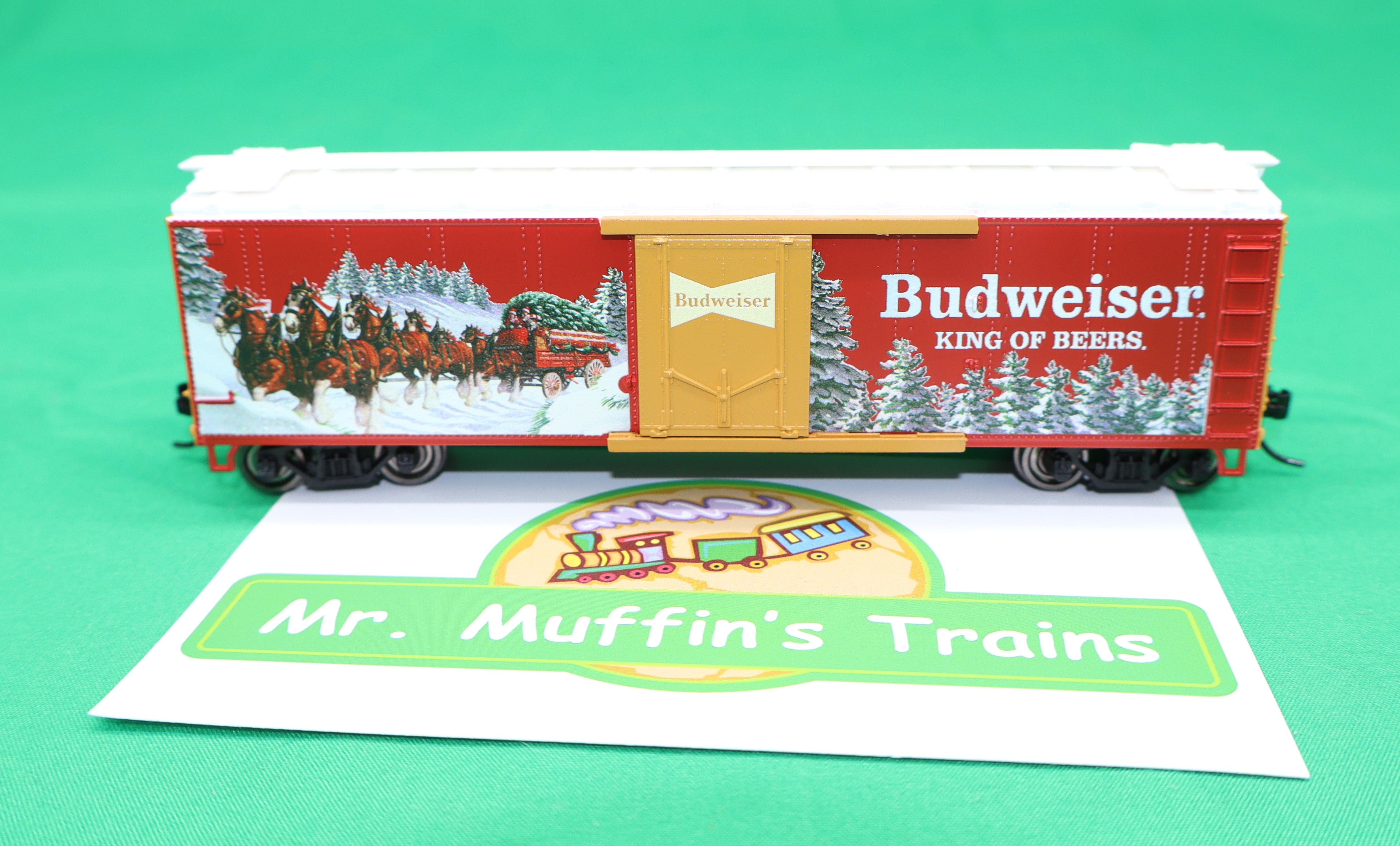 Lionel HO 2554520 - Anheuser-Busch - Holiday Reefer Car "Clydesdale"