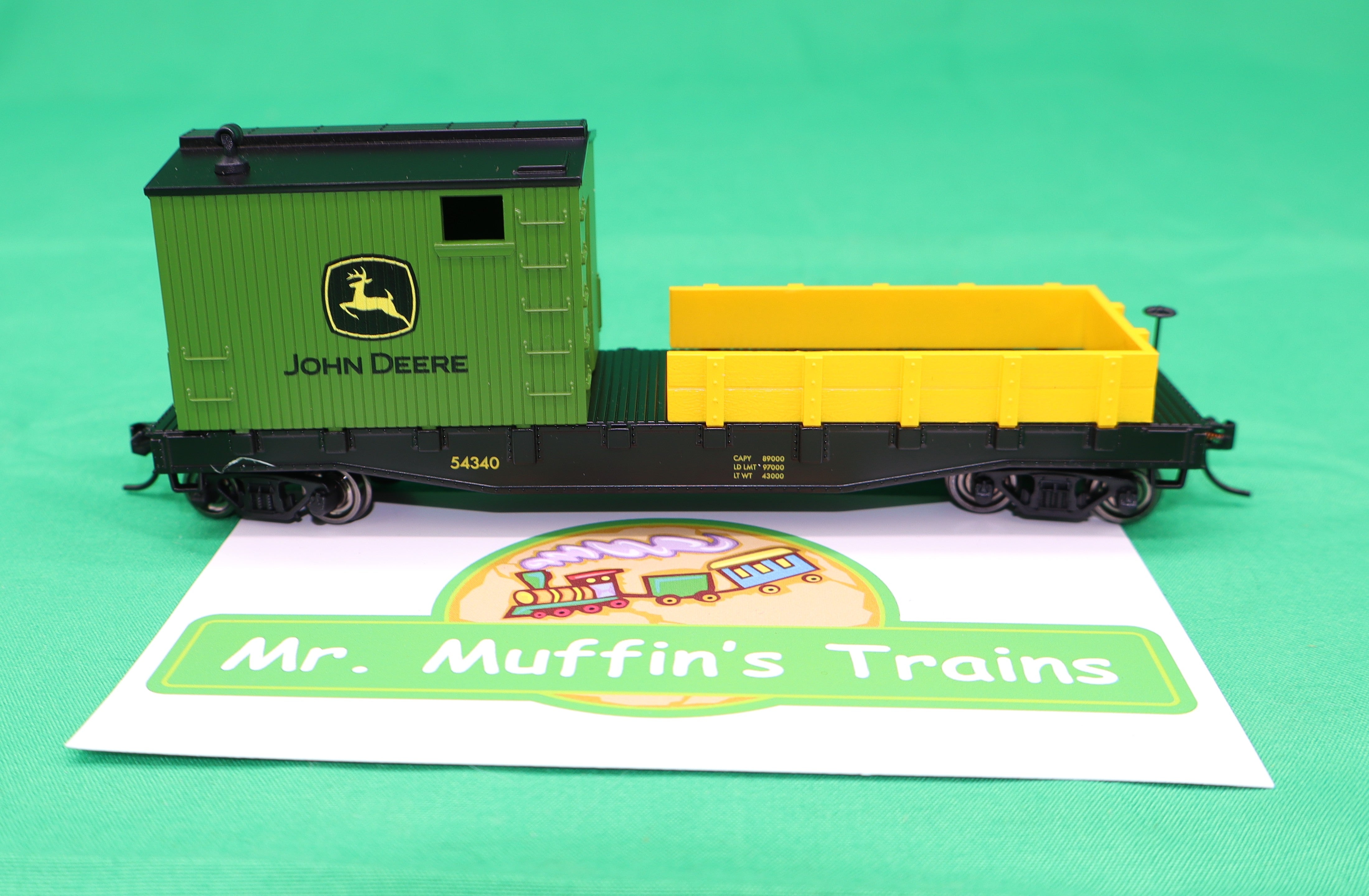 Lionel HO 2554340 - John Deere - Work Caboose "John Deere"