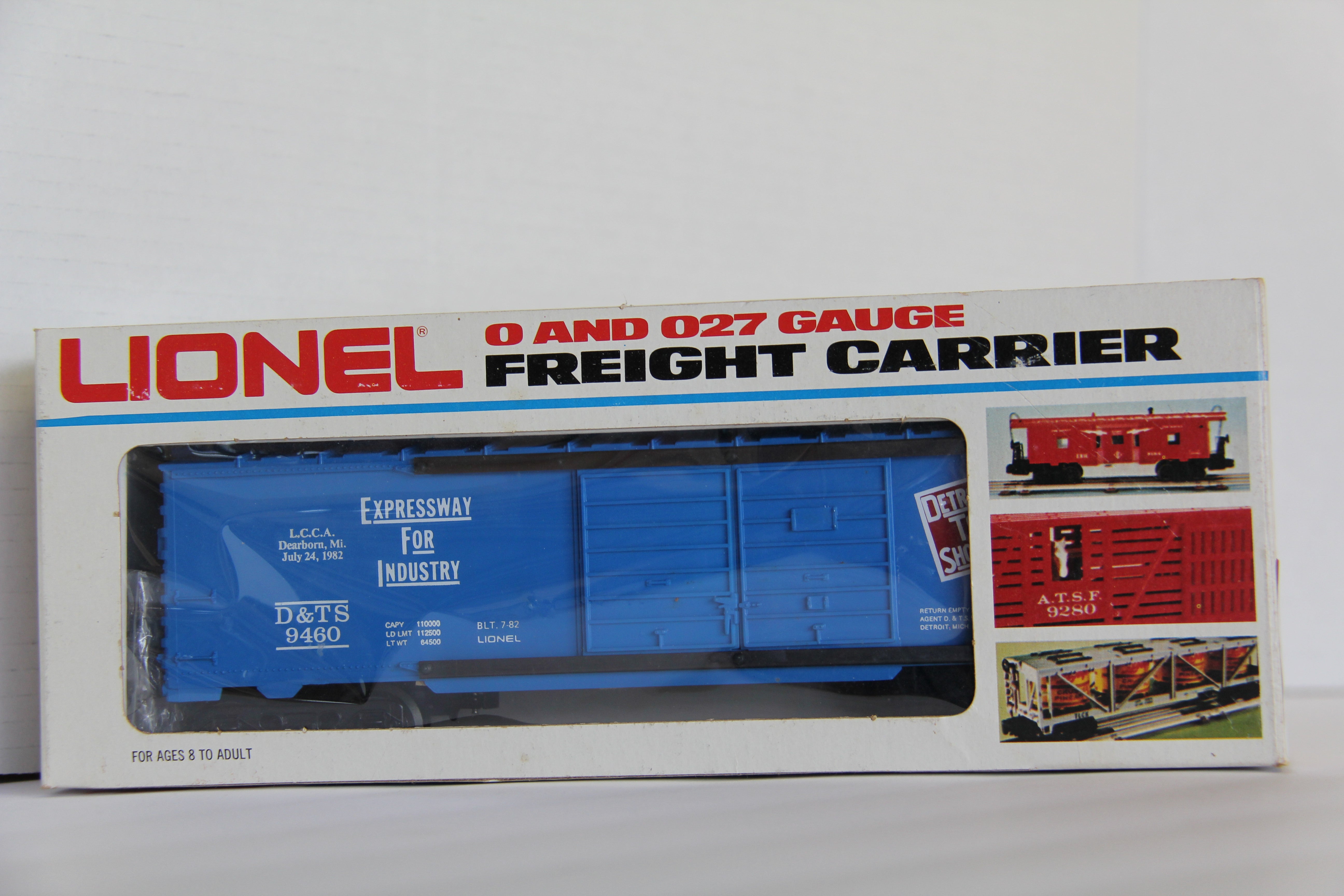 Lionel 6-9460 LCCA D&TS #9460 Double Door Box Car-Second hand-M6843