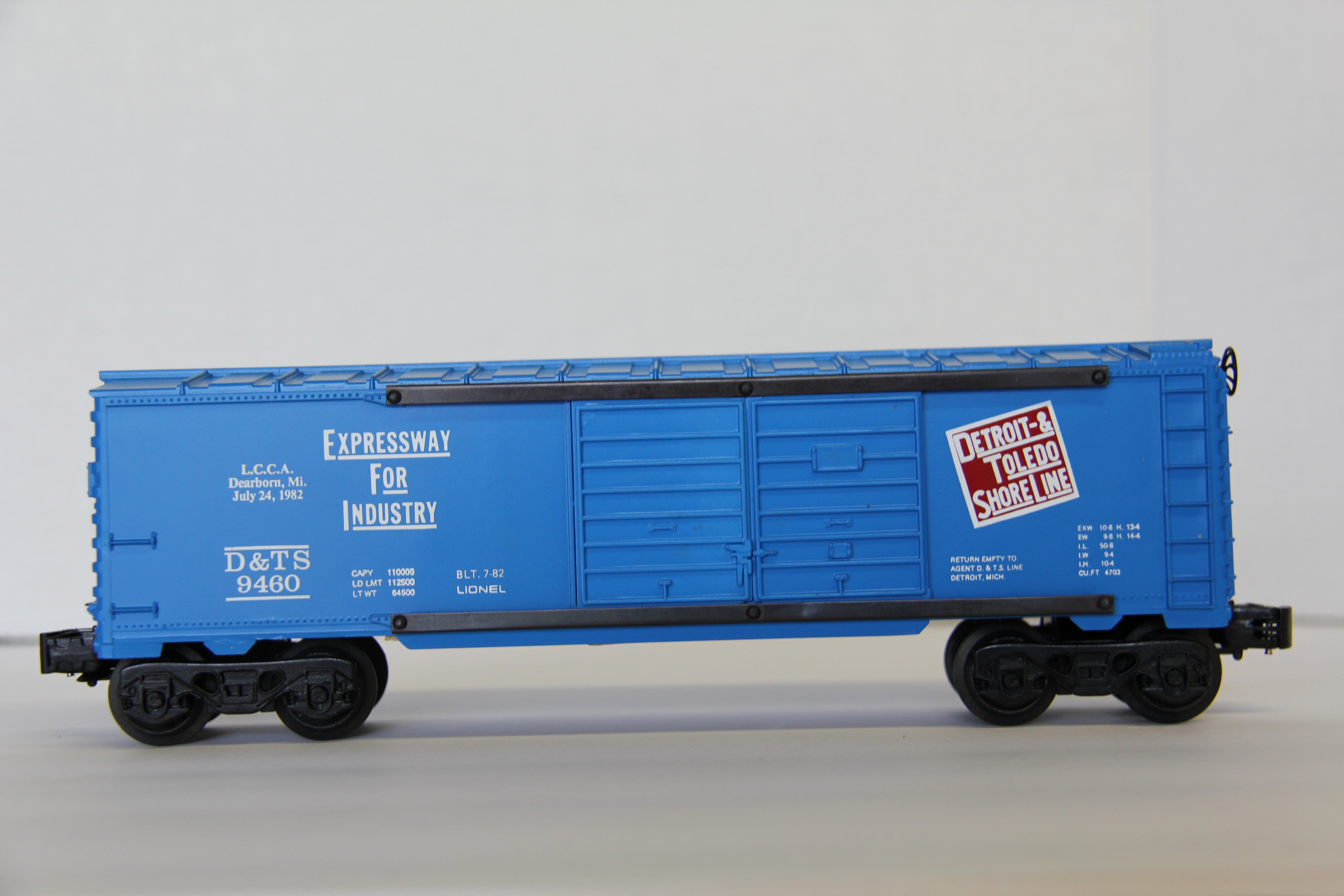 Lionel 6-9460 LCCA D&TS #9460 Double Door Box Car-Second hand-M6843