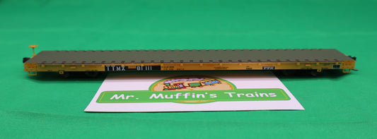 Atlas HO 20007974 - Trainman - 68' Flat Car "TTX " #81111