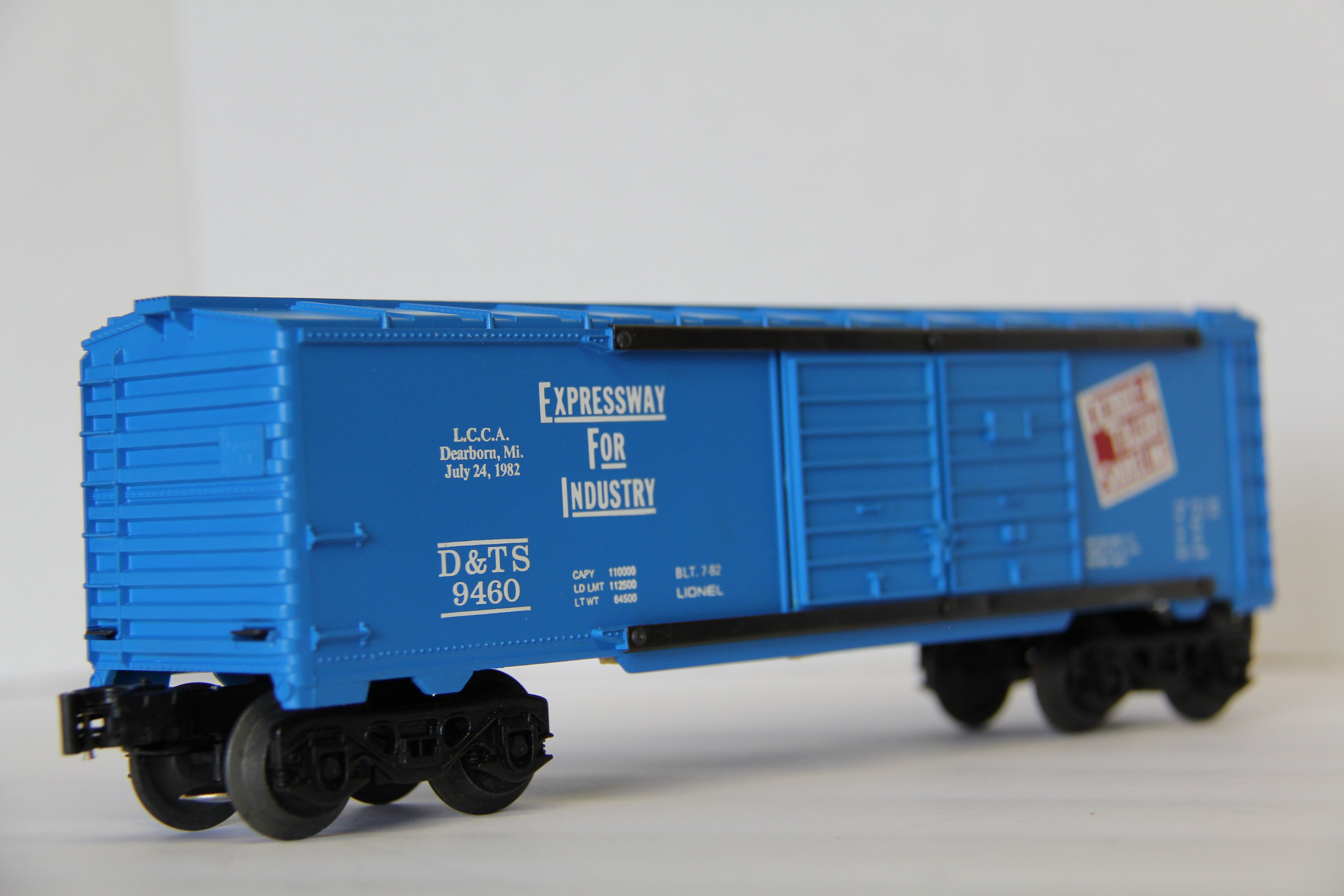 Lionel 6-9460 LCCA D&TS #9460 Double Door Box Car-Second hand-M6843