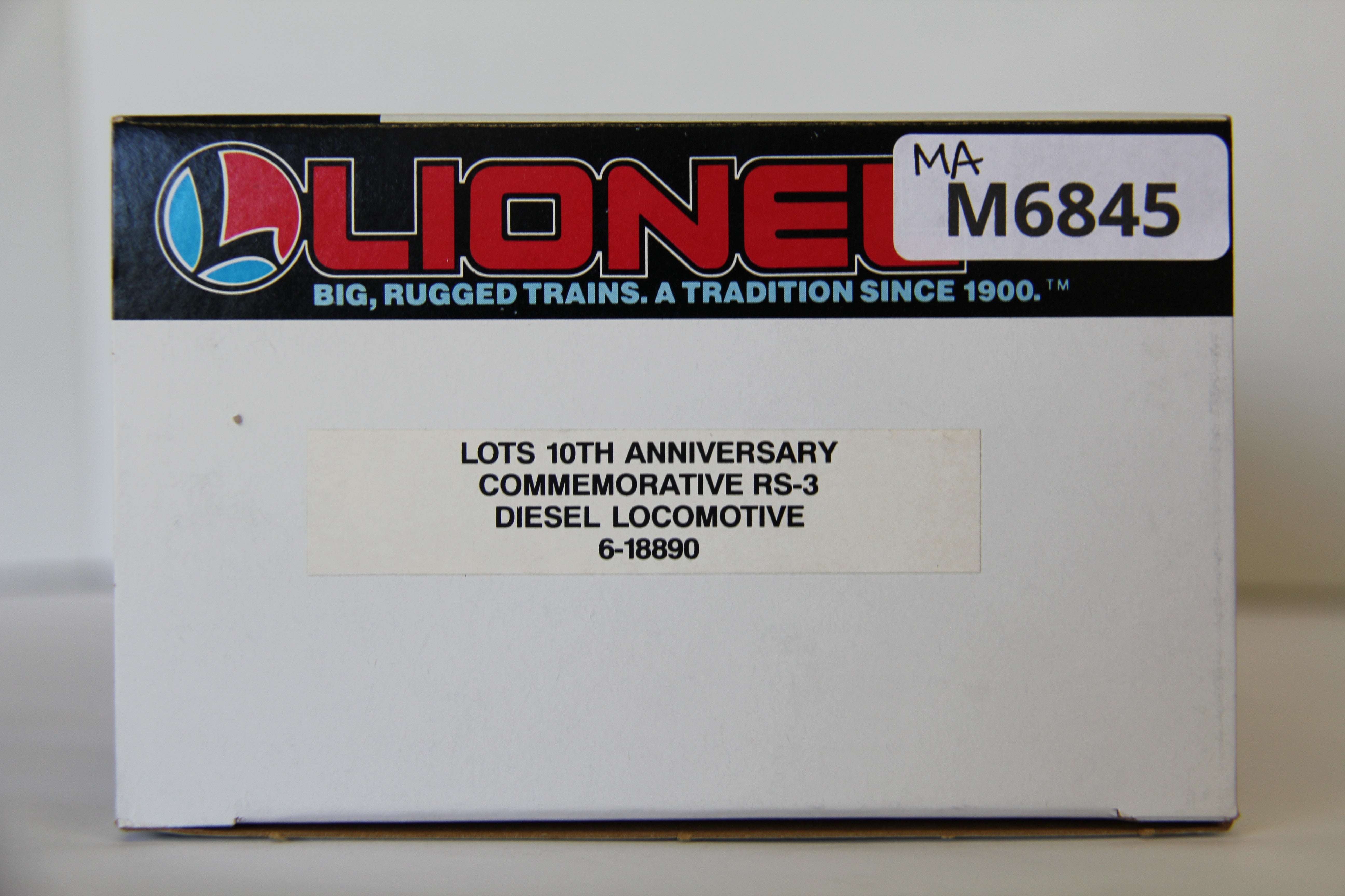 Lionel LOTS 10th Anniversary Commemorative RS-3 Diesel Locomotive-Second hand-M6845