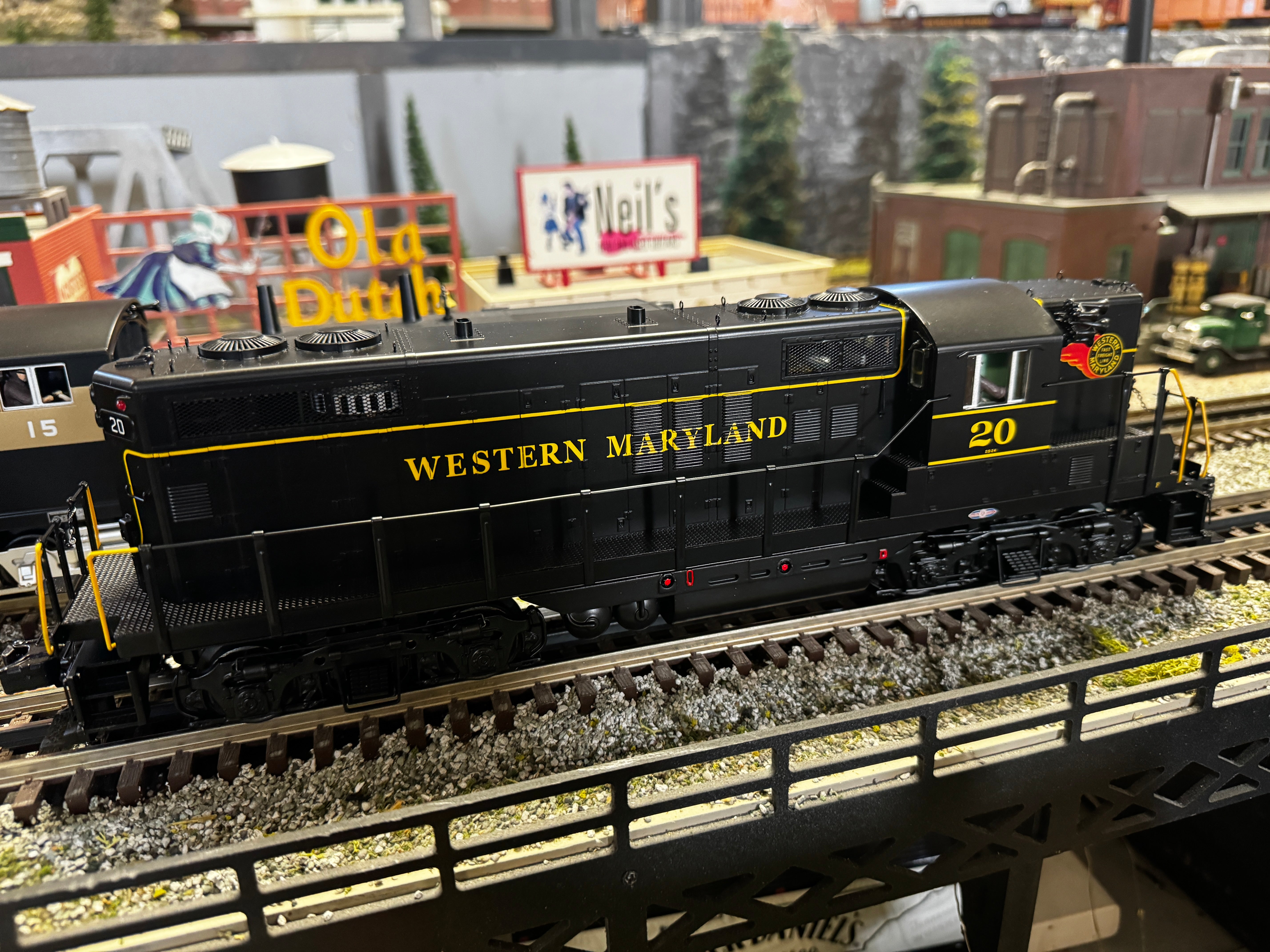 MTH 20-21744-1 - GP-7 Diesel Engine "Western Maryland" #20 w/ PS3